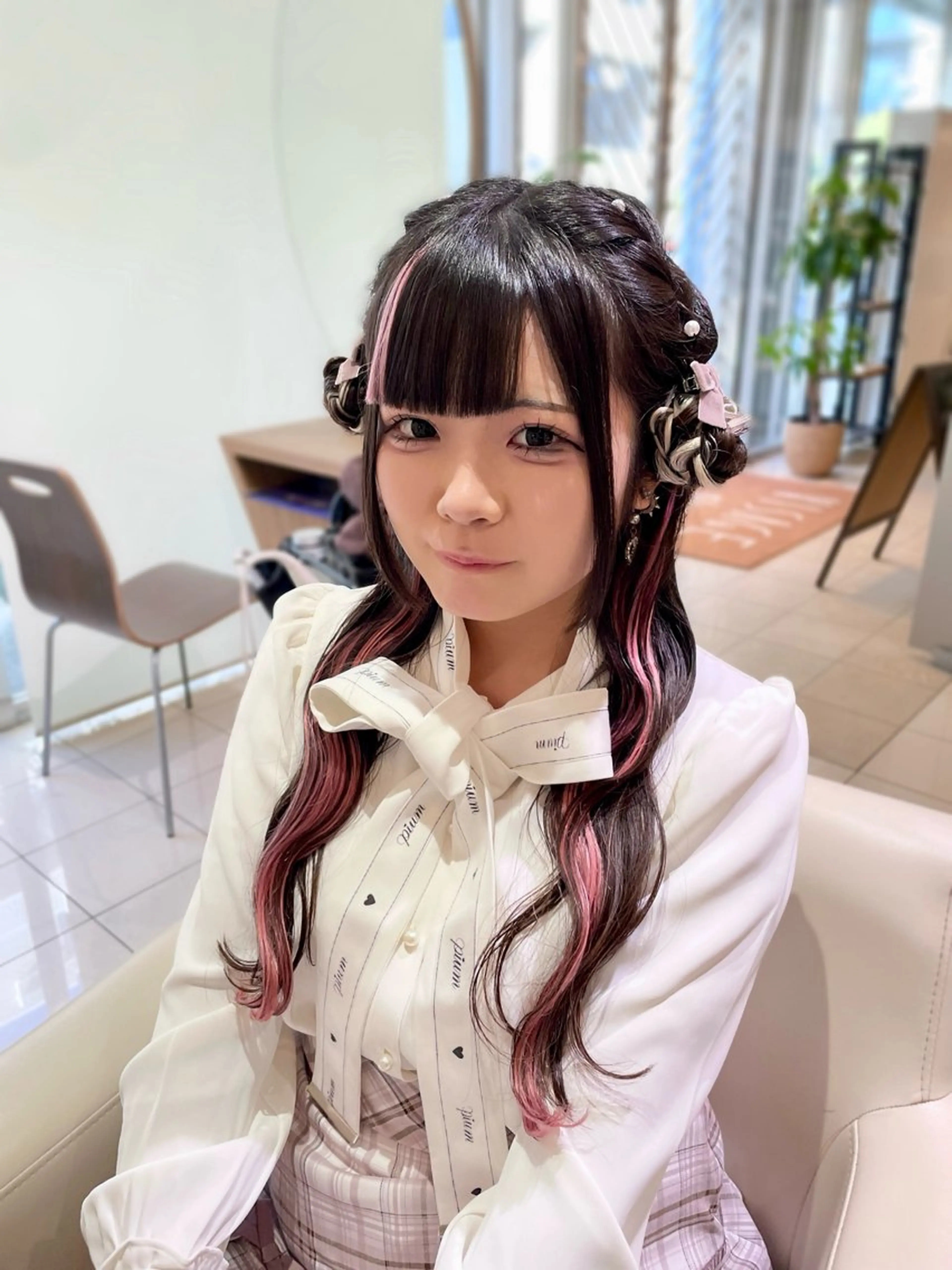 ヘアアレンジ ヘアセット 本多 美羽のヘアスタイル