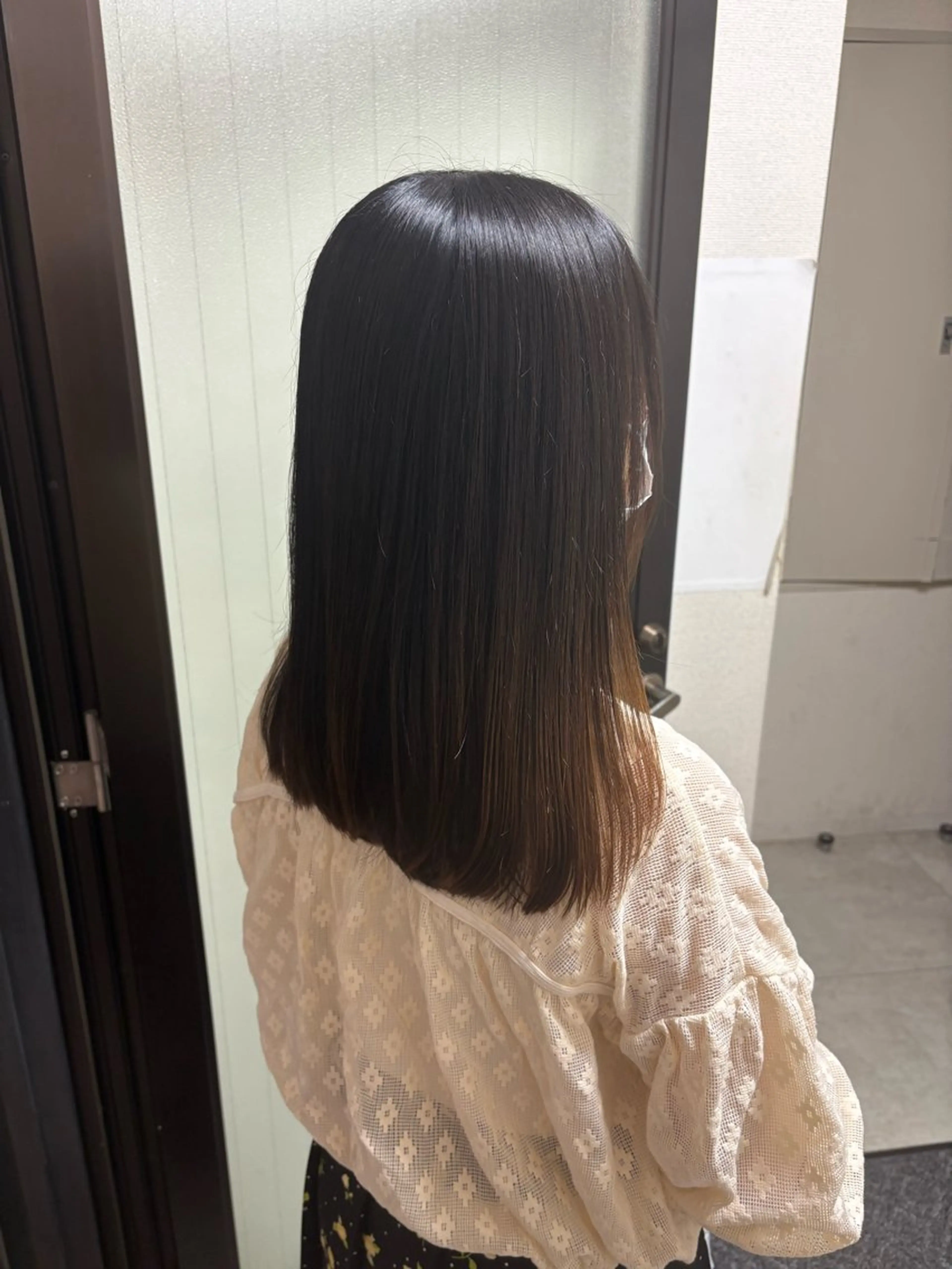 ロング ALBUM ACADEMY 清水のヘアスタイル