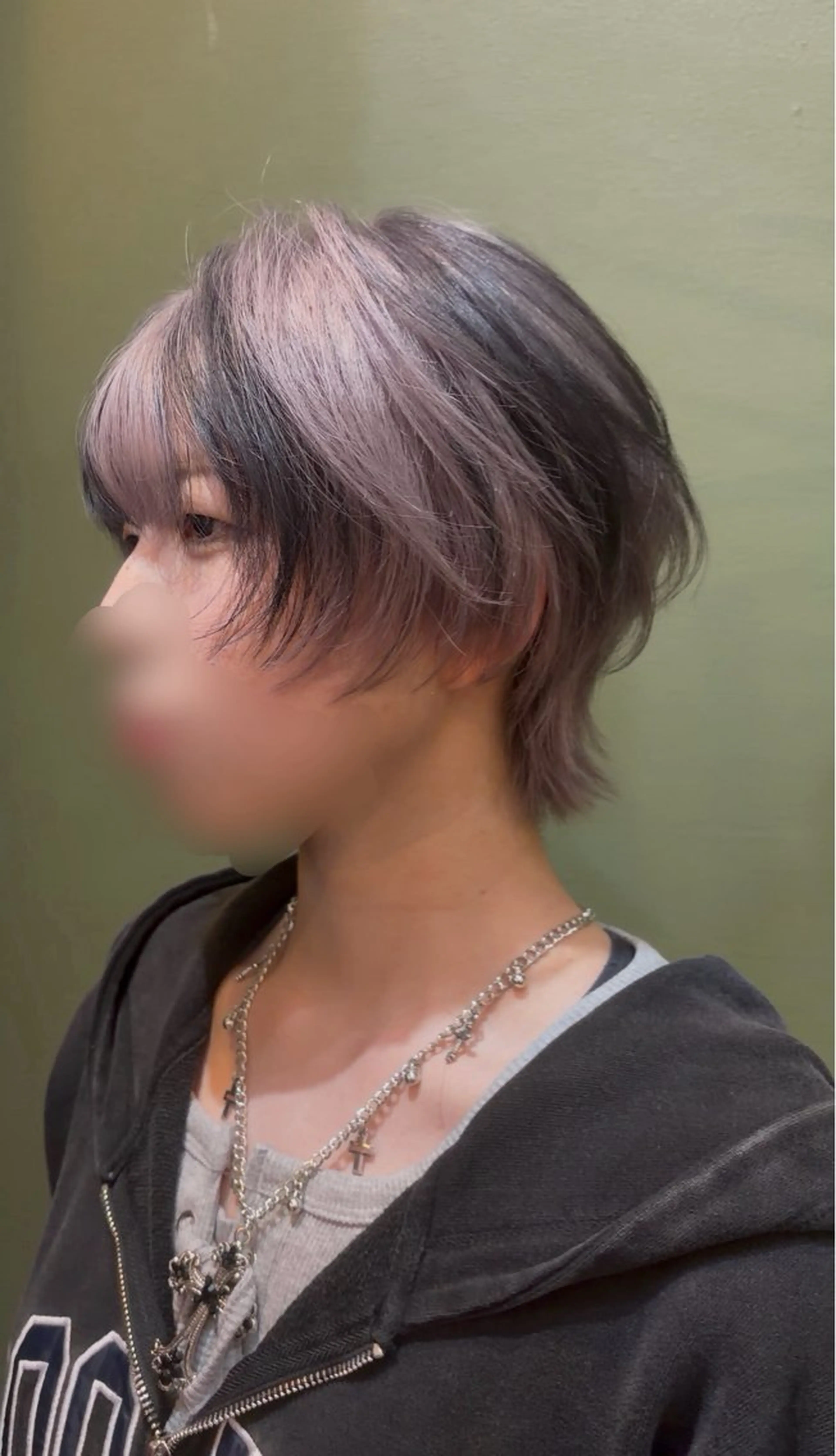 ショート ショートレイヤー レイヤーカット ショートヘア ウルフカット branch所属・内山 優のヘアスタイル