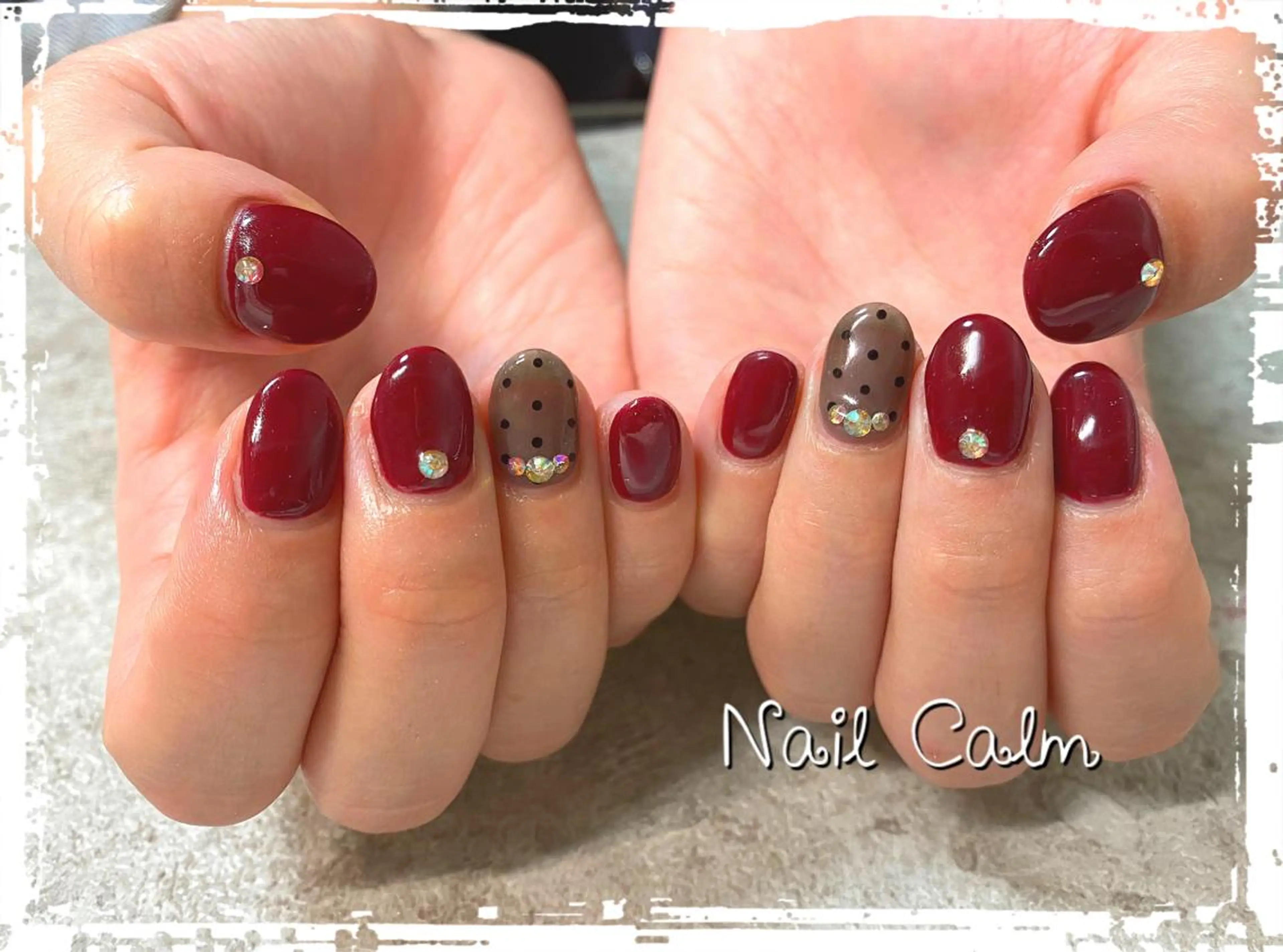 ネイル シンプルネイル ハンドネイル Nail Calm所属・プライベートサロン Calmのネイルデザイン