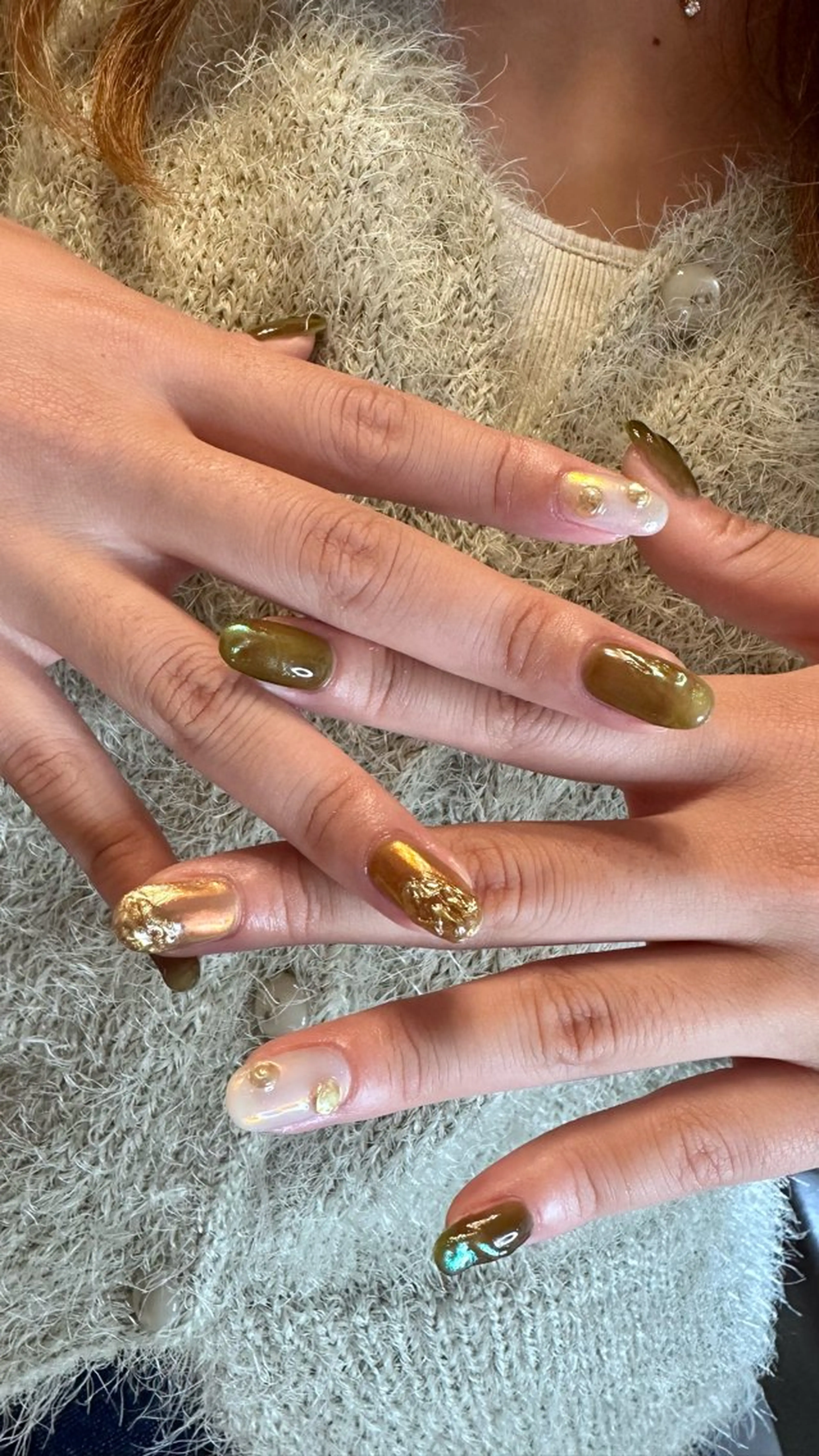 ネイル ニュアンスネイル ハンドネイル ハンドケア Atelier Ariのネイルデザイン