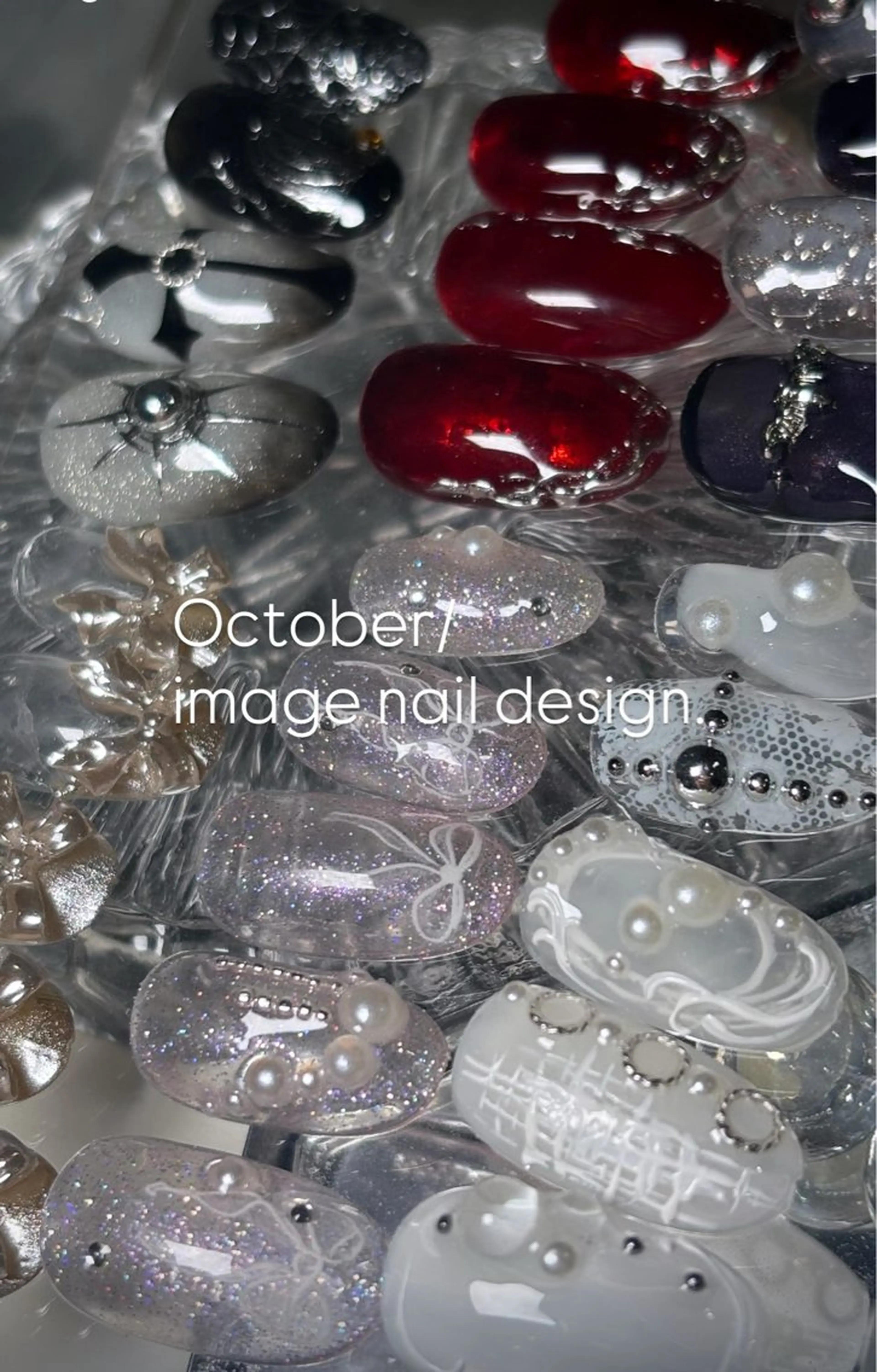 ネイル ハロウィン ハンドネイル .8 HAREのネイルデザイン