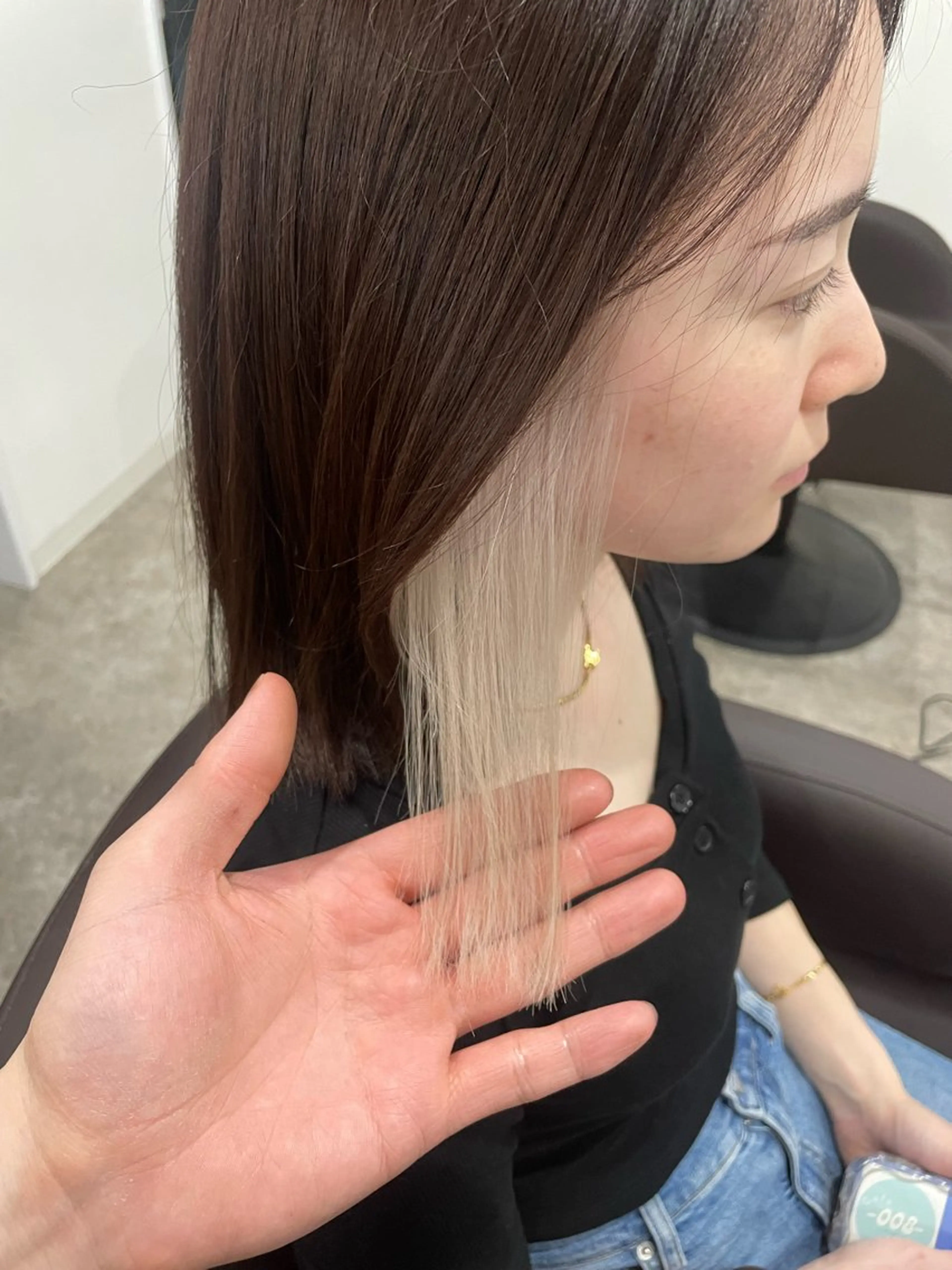 ミディアム ヘアカラー WITH所属・WITH 新町 店長 masaのヘアスタイル