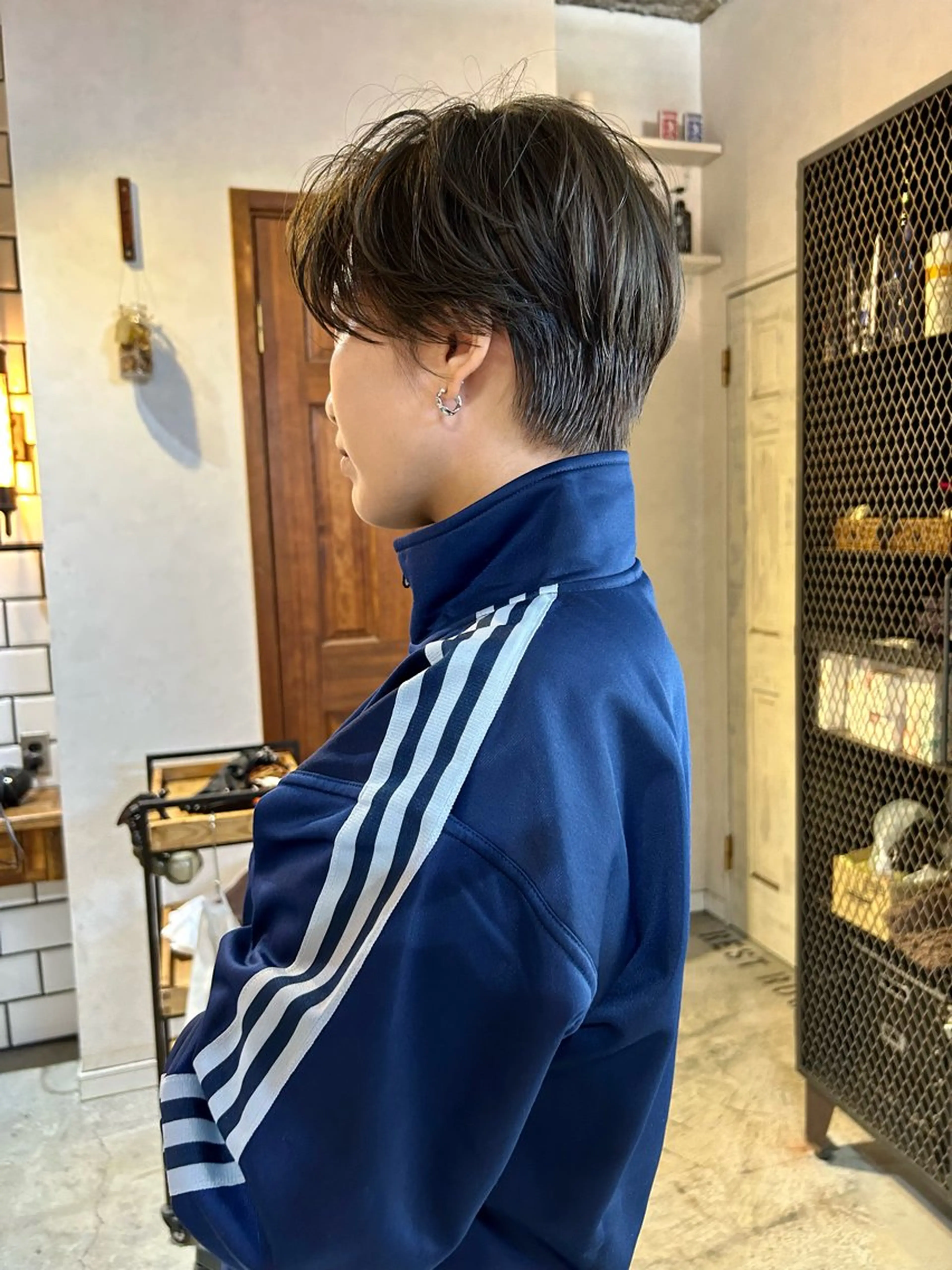 ショート カラー カット ヘアカラー トリートメント メンズヘア/レイヤー /ボブ山内春輝のヘアスタイル