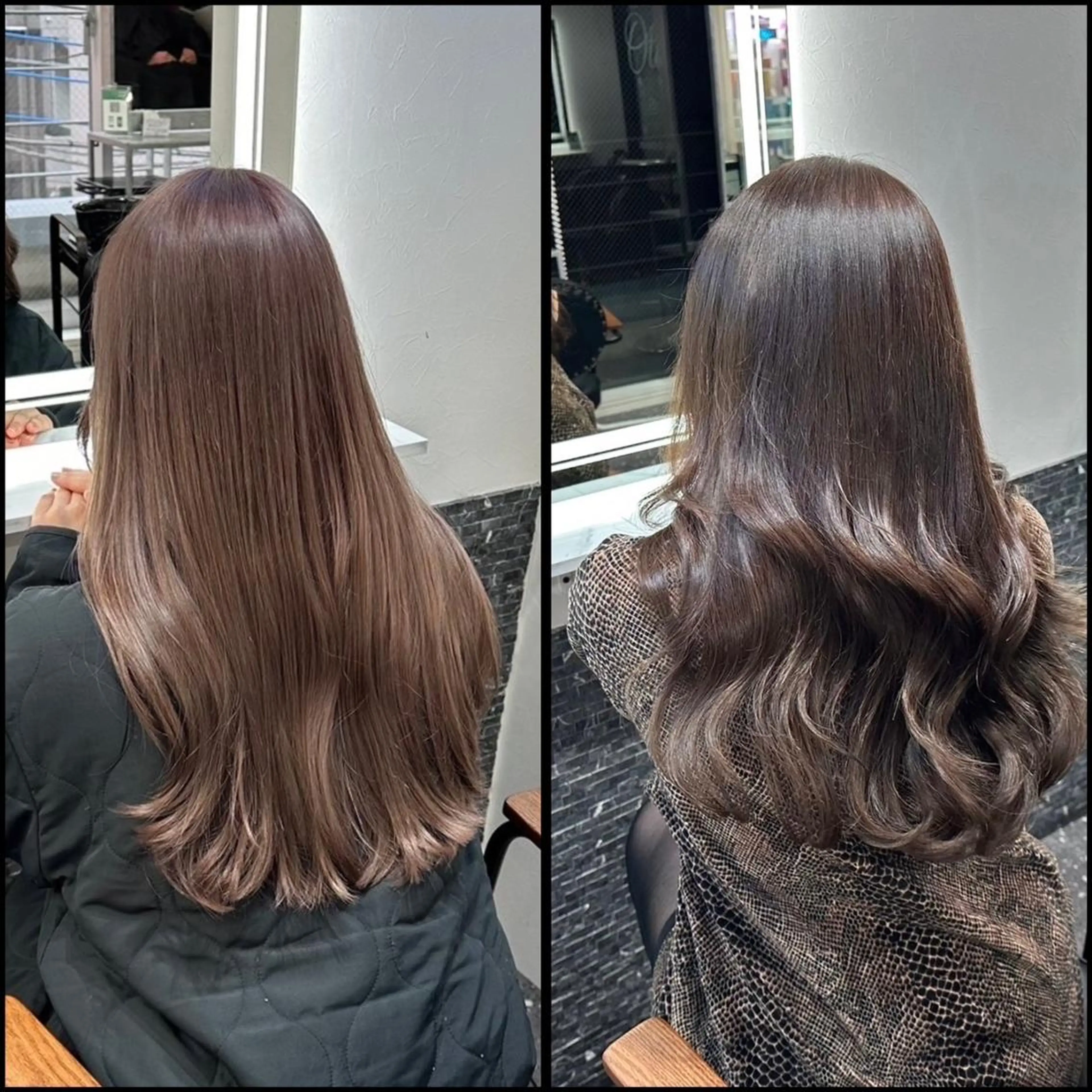 【当日3人限定】カット+髪質・質感改善キラテラカラー+TOKIO2stepAMASIA 12980→8500の写真