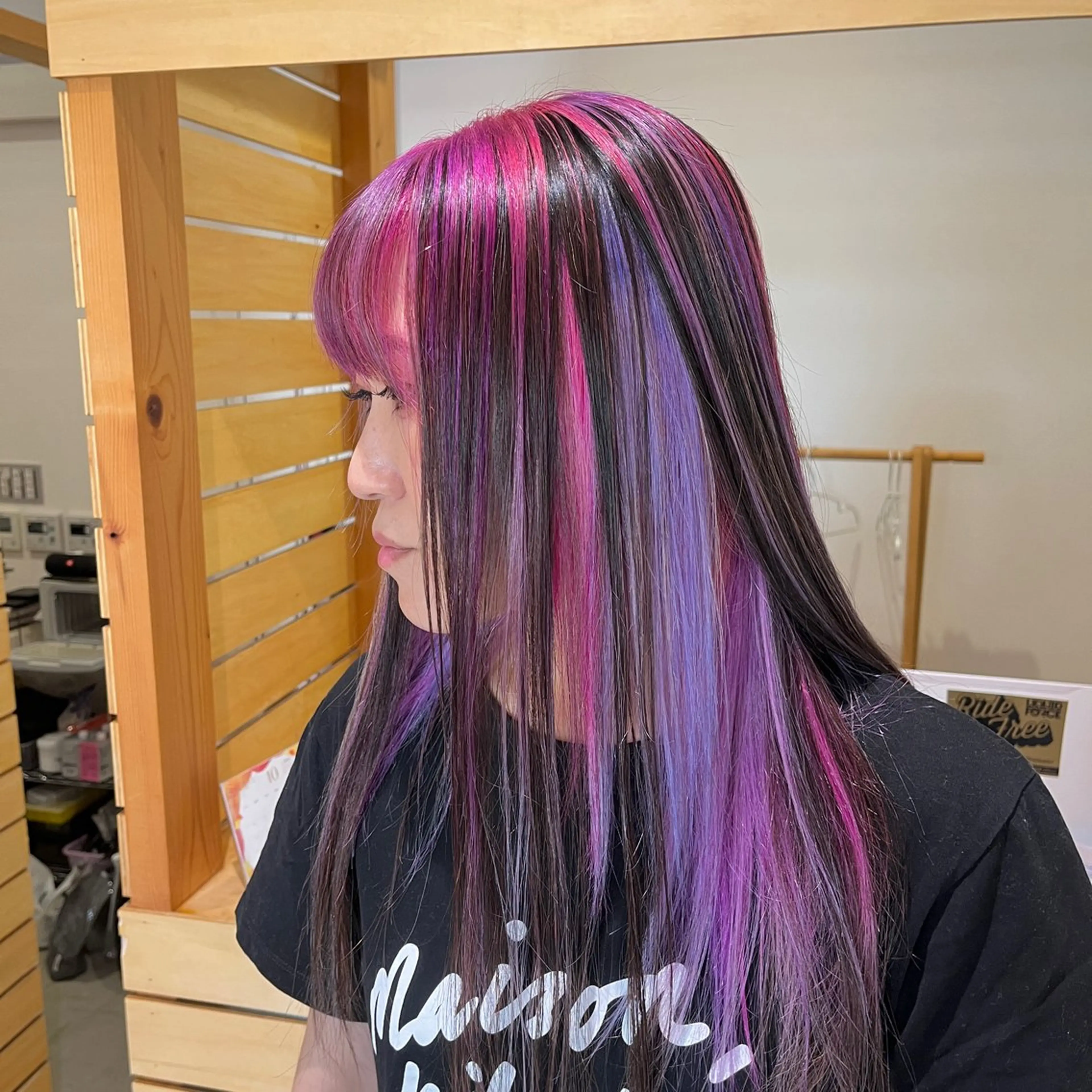 ロング カラー ブリーチ ヘアカラー トリートメント RUBEUS【ルベウス】所属・✨艶々カラー🎨 杉本賢人のヘアスタイル