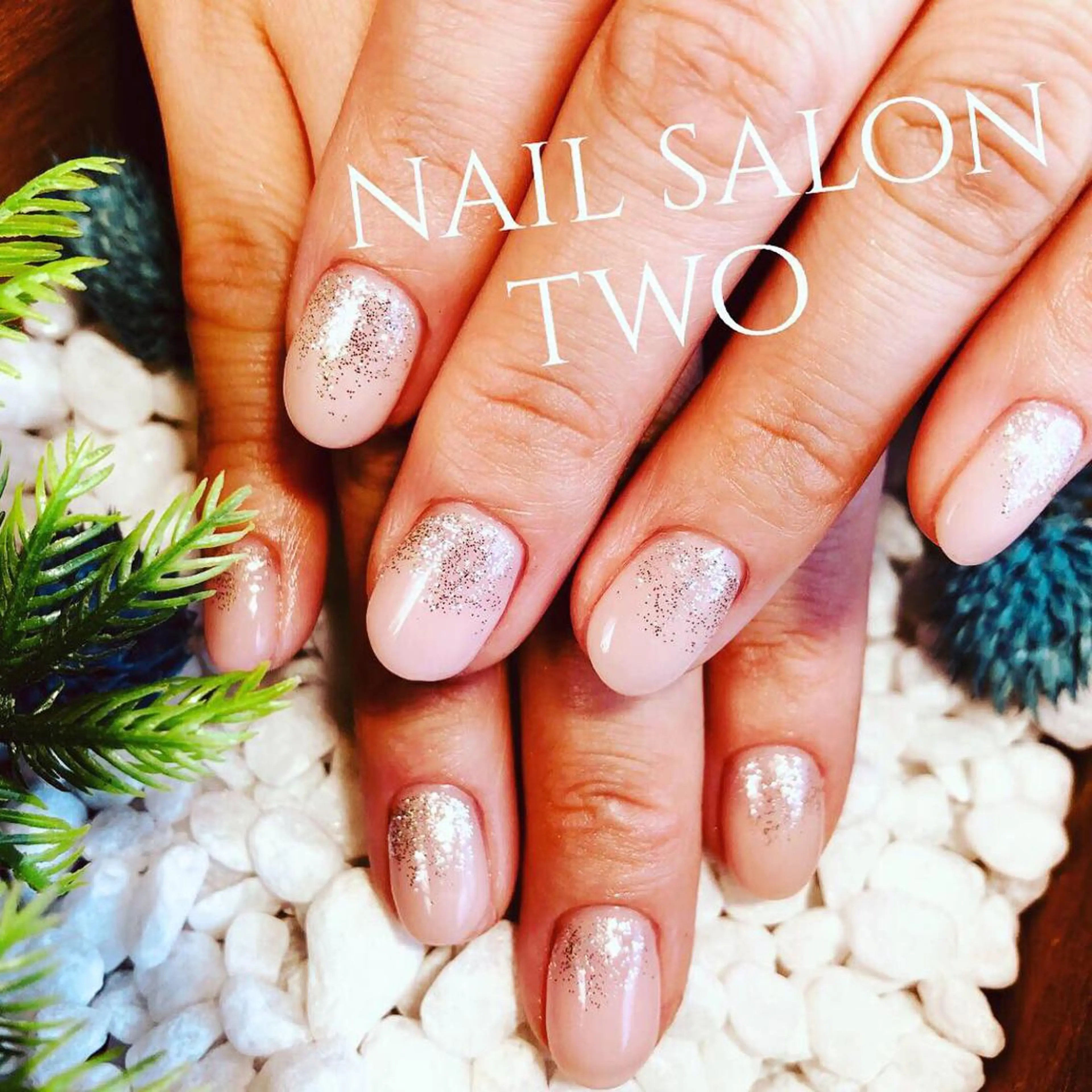 ネイル シンプルネイル two nailのネイルデザイン