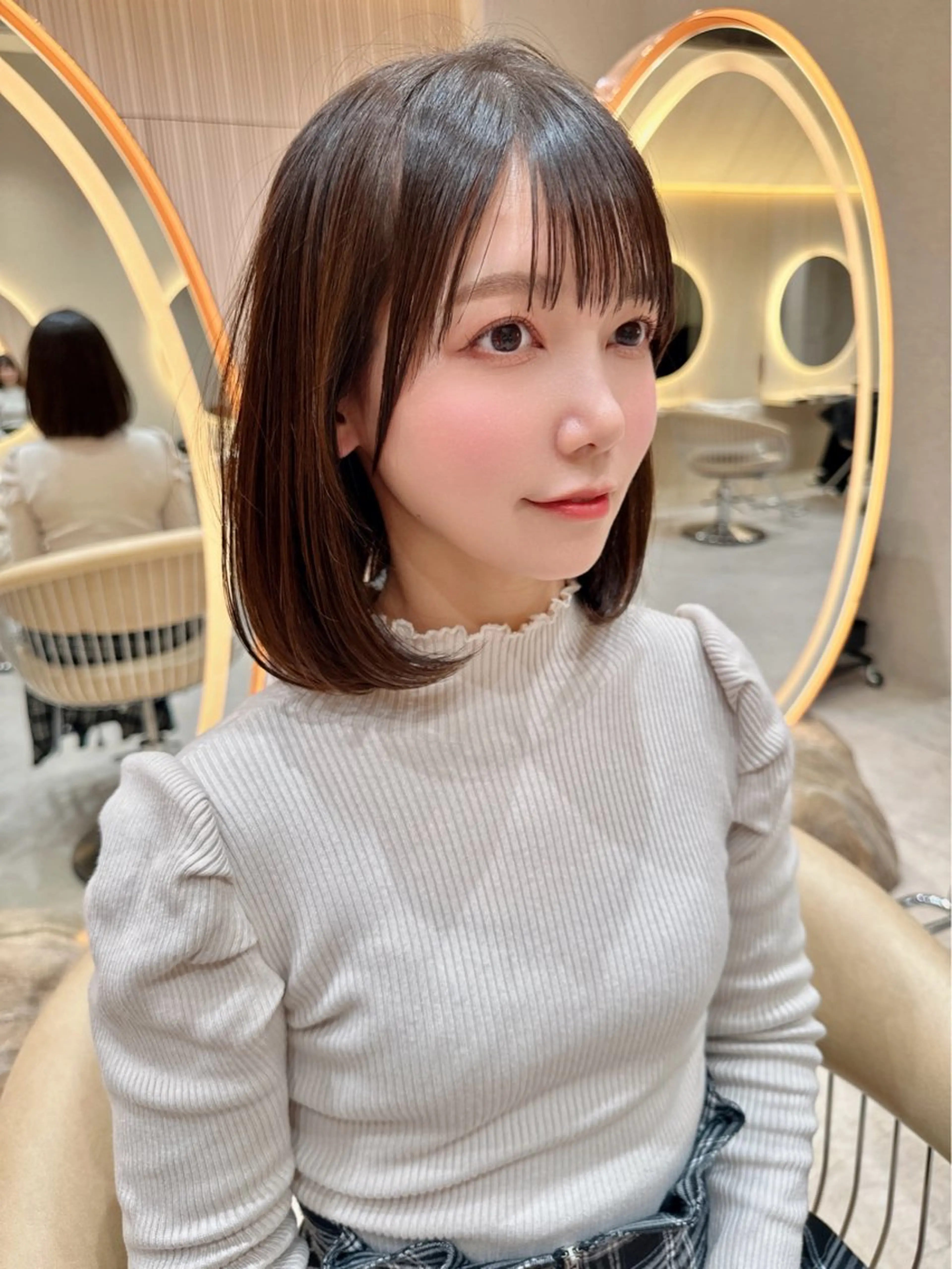 ショート カラー カット ヘアカラー トリートメント レイヤー❣️縮毛矯正 川村利幸のヘアスタイル