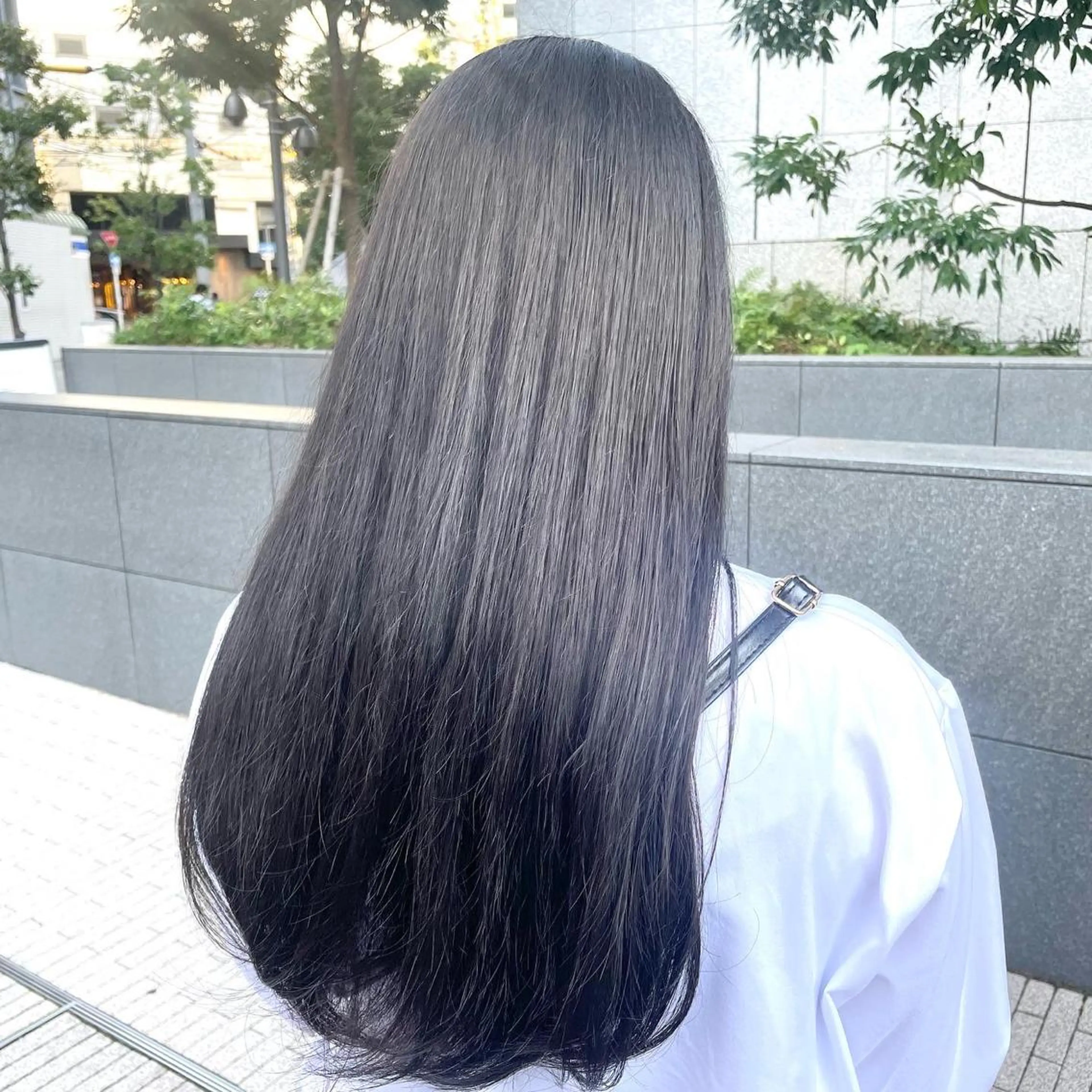 ロング カラー 🔵暗髪　特化🔵 梅田・増田のヘアスタイル