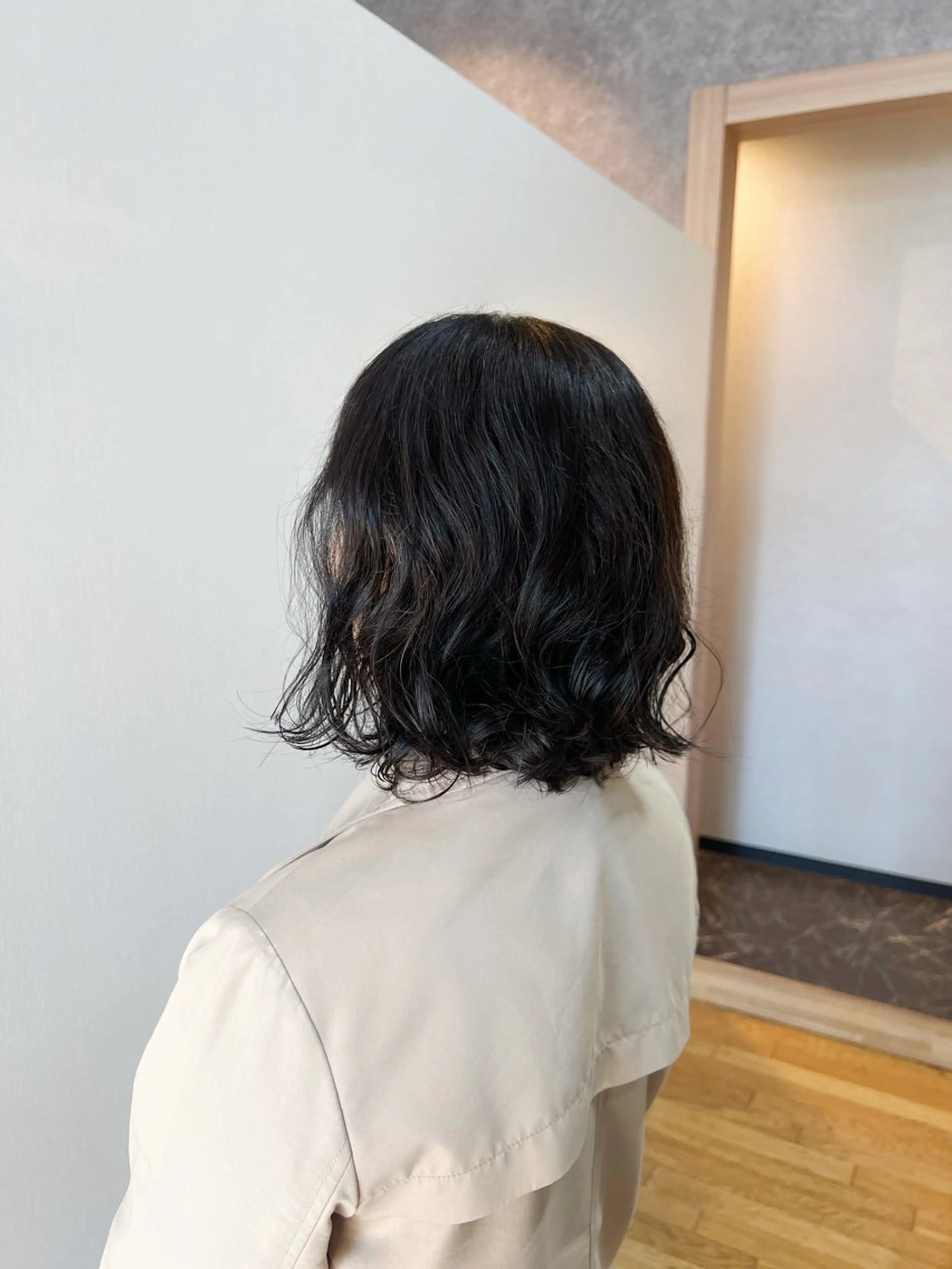 パーマ カット パーマ レディース特化 ナチュラル☘︎︎芹七のヘアスタイル