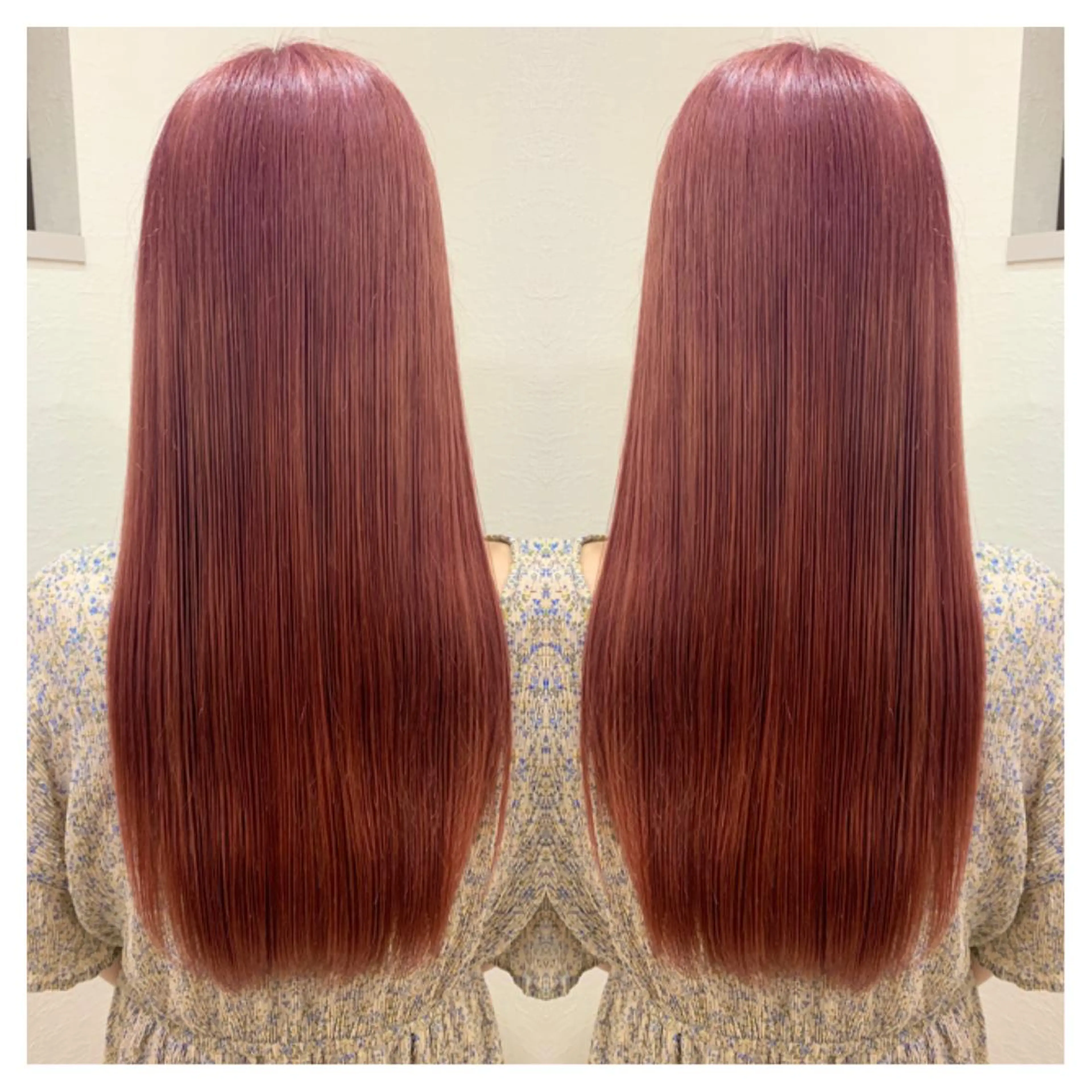 ロング カラー ヘアカラー トリートメント 村山 茉衣のヘアスタイル