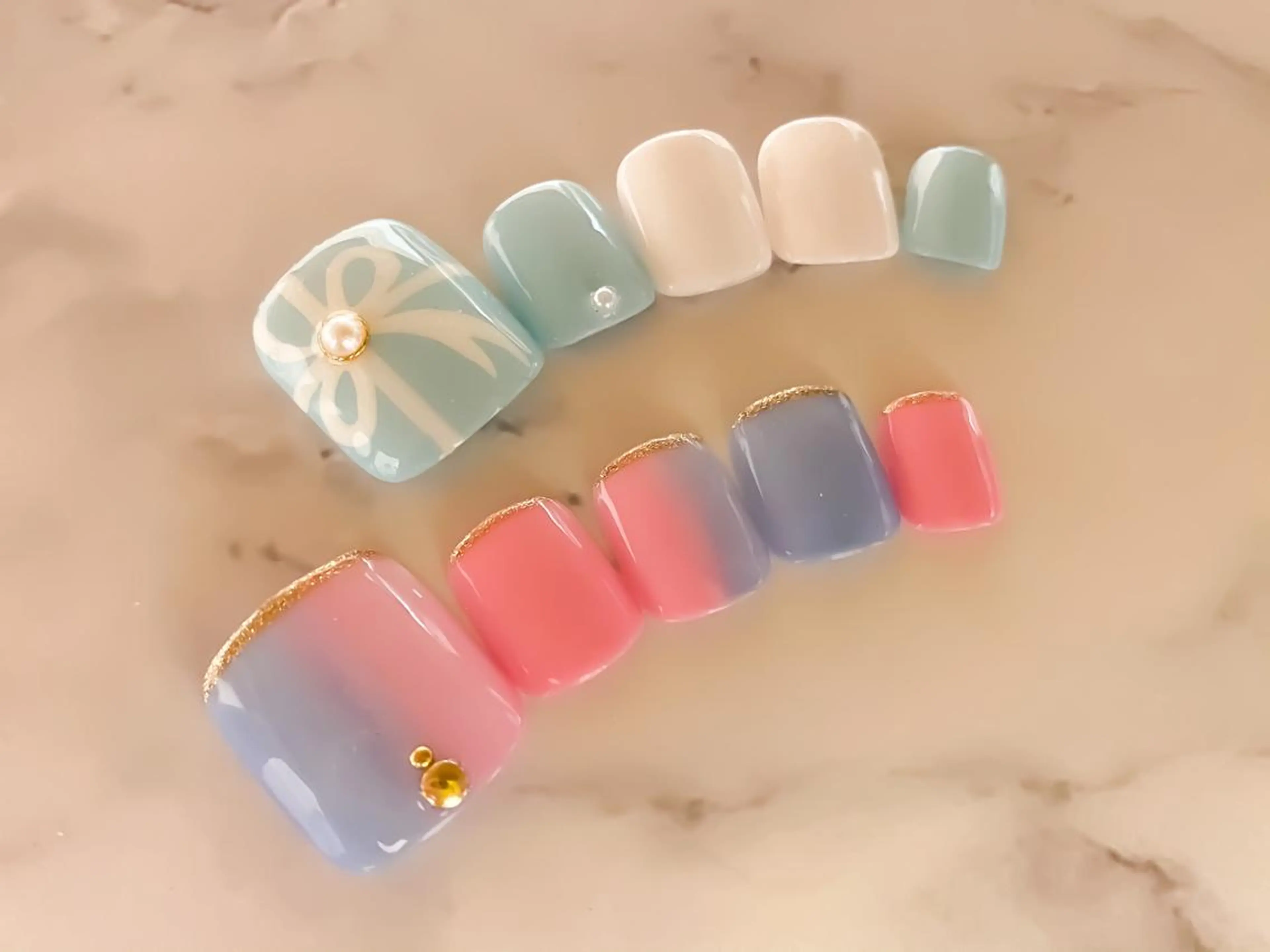 ネイル f'bloom  L’ecrinのネイルデザイン