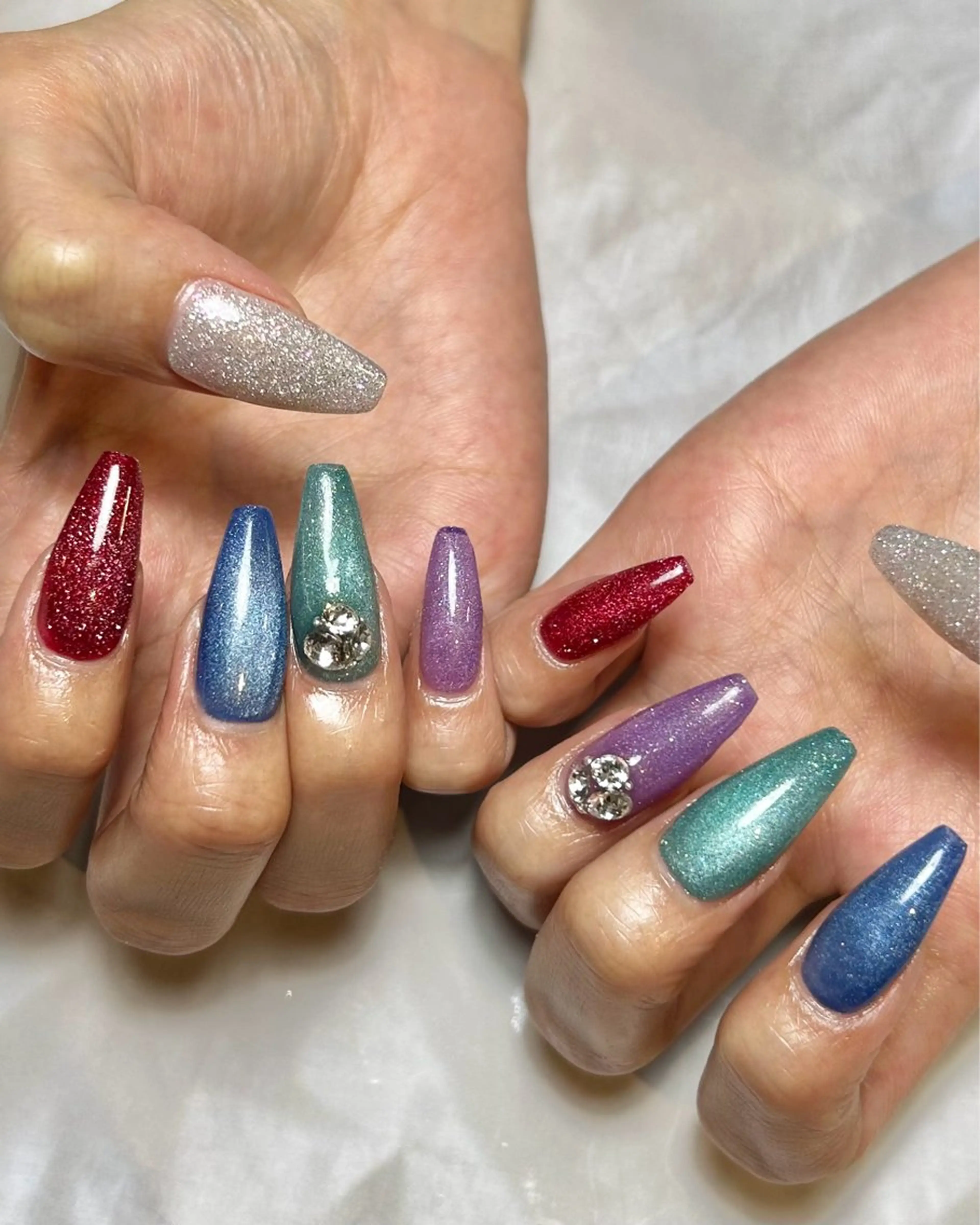 ネイル 持ち込み ハンドネイル Reflection marikoのネイルデザイン