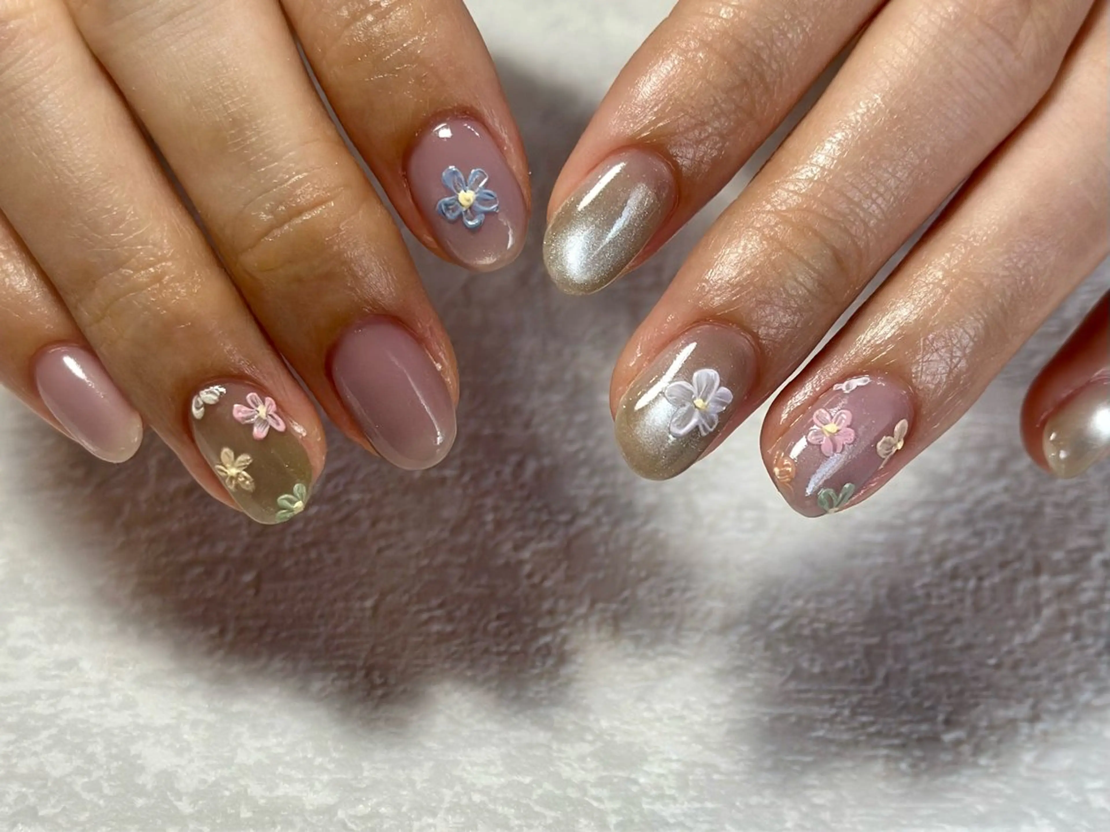 ネイル アートネイル ハンドネイル mana nailのネイルデザイン