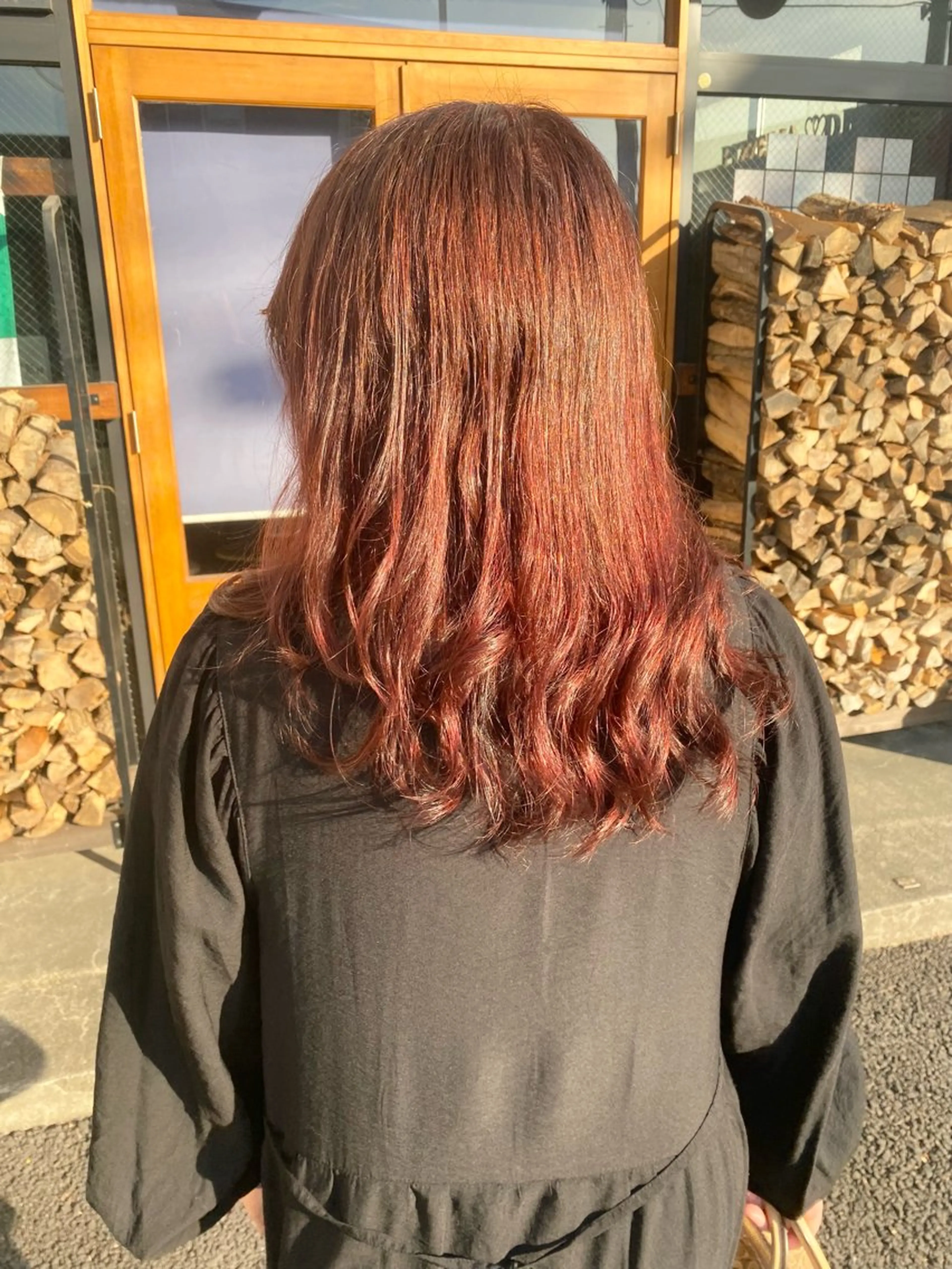 ロング アサクラ ユウアのヘアスタイル