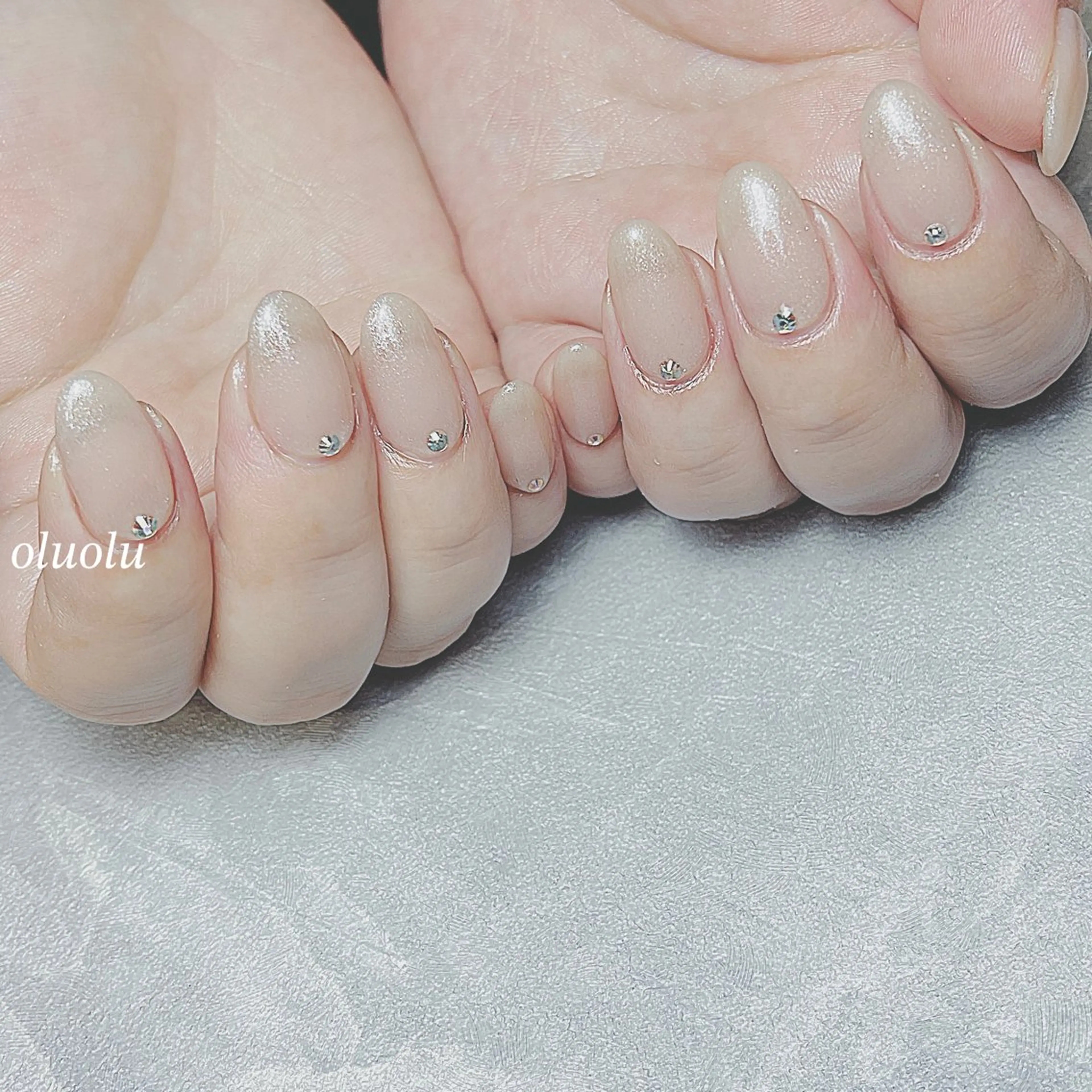 ネイル アートネイル フットネイル ニュアンスネイル オフィスネイル ワンカラーネイル ハンドネイル 大村 紬華のネイルデザイン