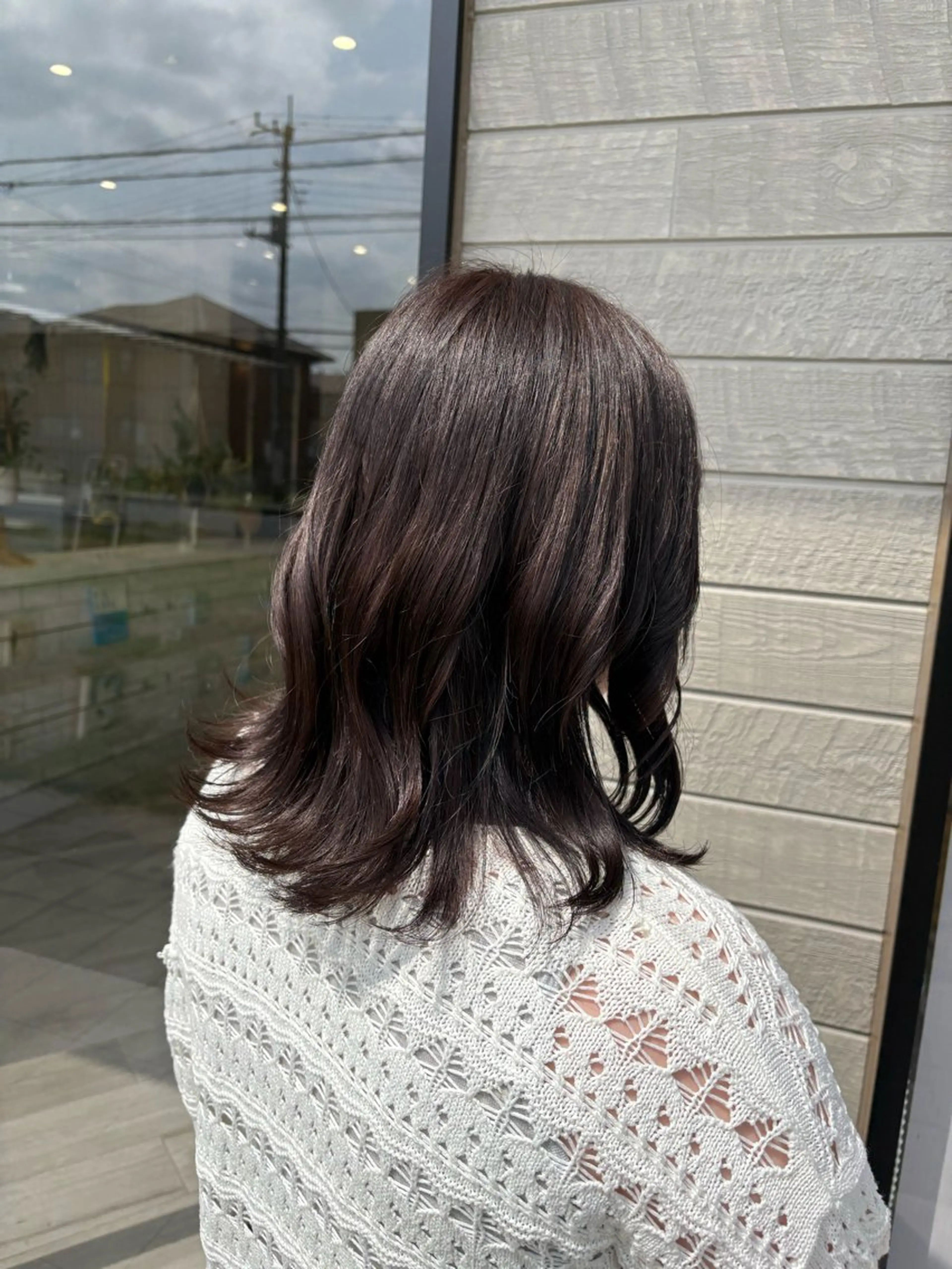 カラー ラベンダーカラー ラベンダーピンク ピンクカラー ヘアカラー 加藤花珠 /美容室のヘアスタイル