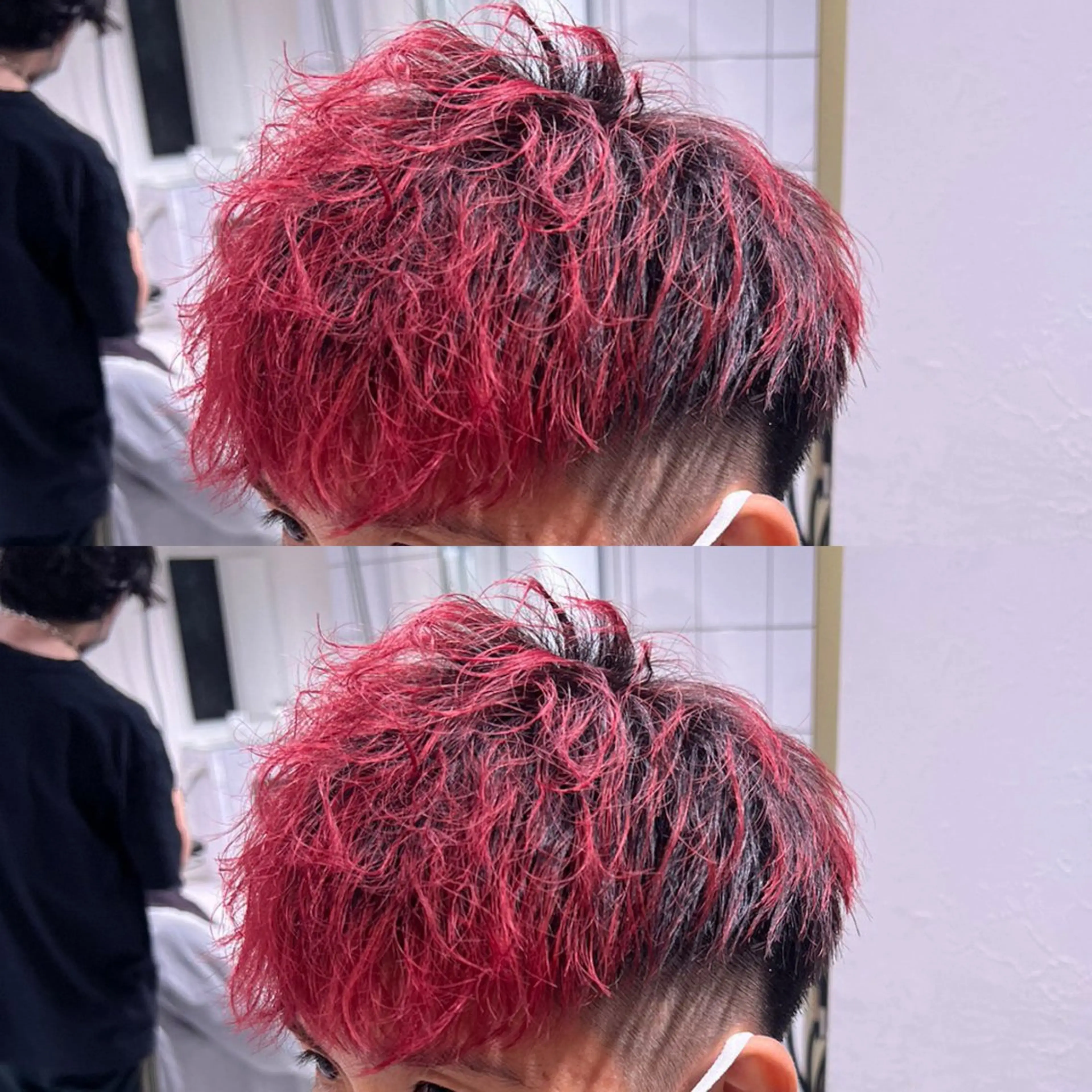 カラー メンズ メンズパーマ 刈り上げ カット ヘアカラー トリートメント ヘッドスパ ヘアセット 新世代パーマ⚡️ の達人トモ⚡️のヘアスタイル