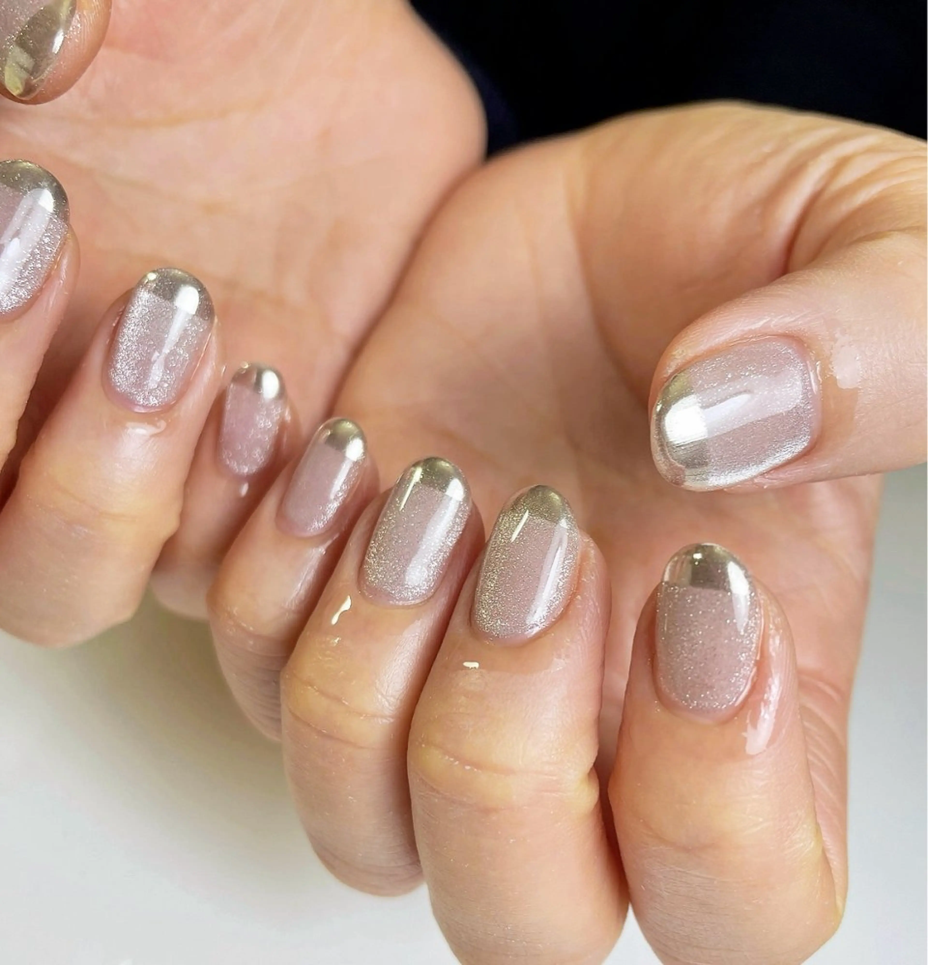 ネイル マグネットネイル ミラーネイル 持ち込み BEAUTY GARDEN 【nail salon unseul】所属・nana .のネイルデザイン