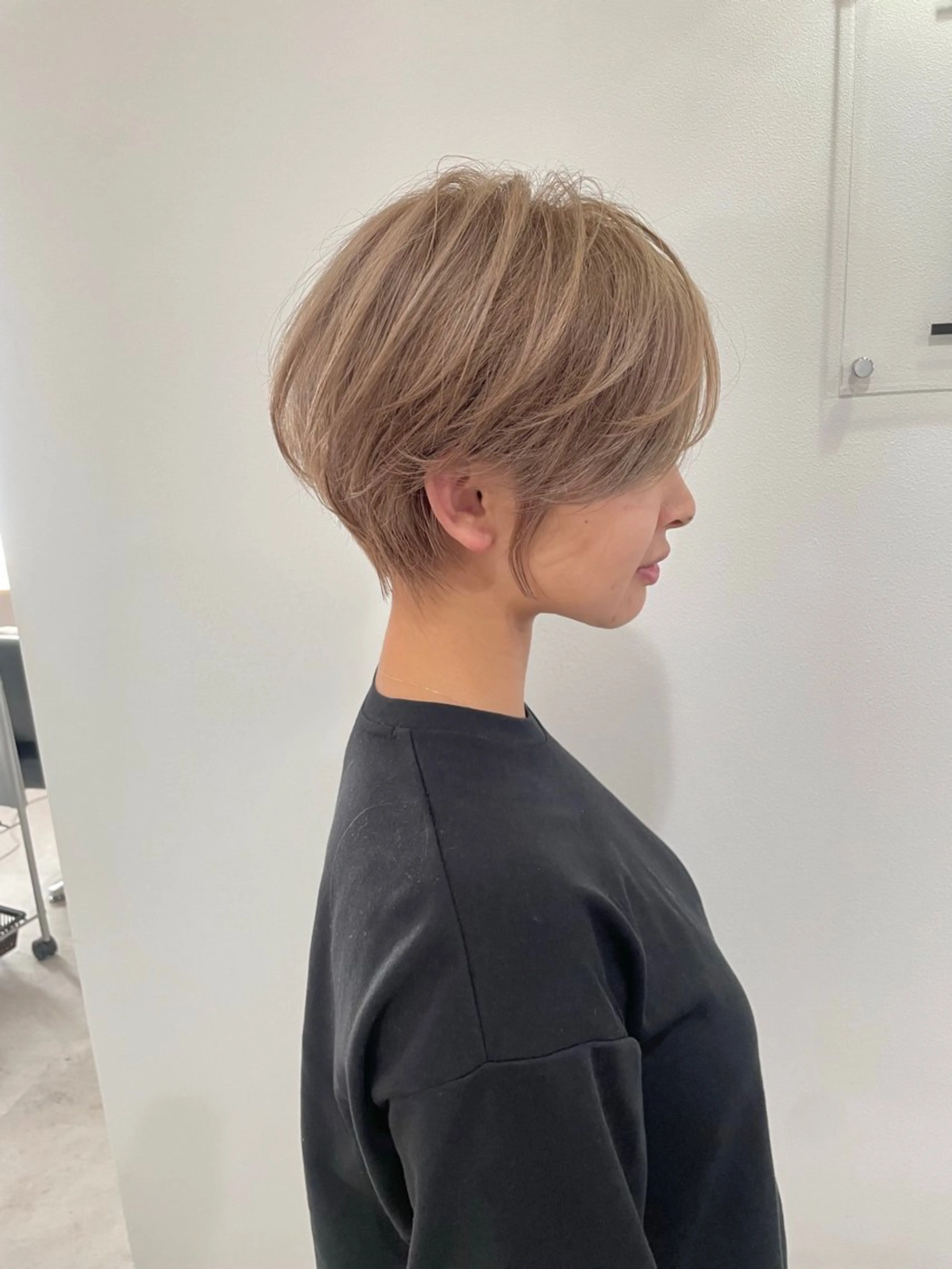 カット&トリプルカラーの写真