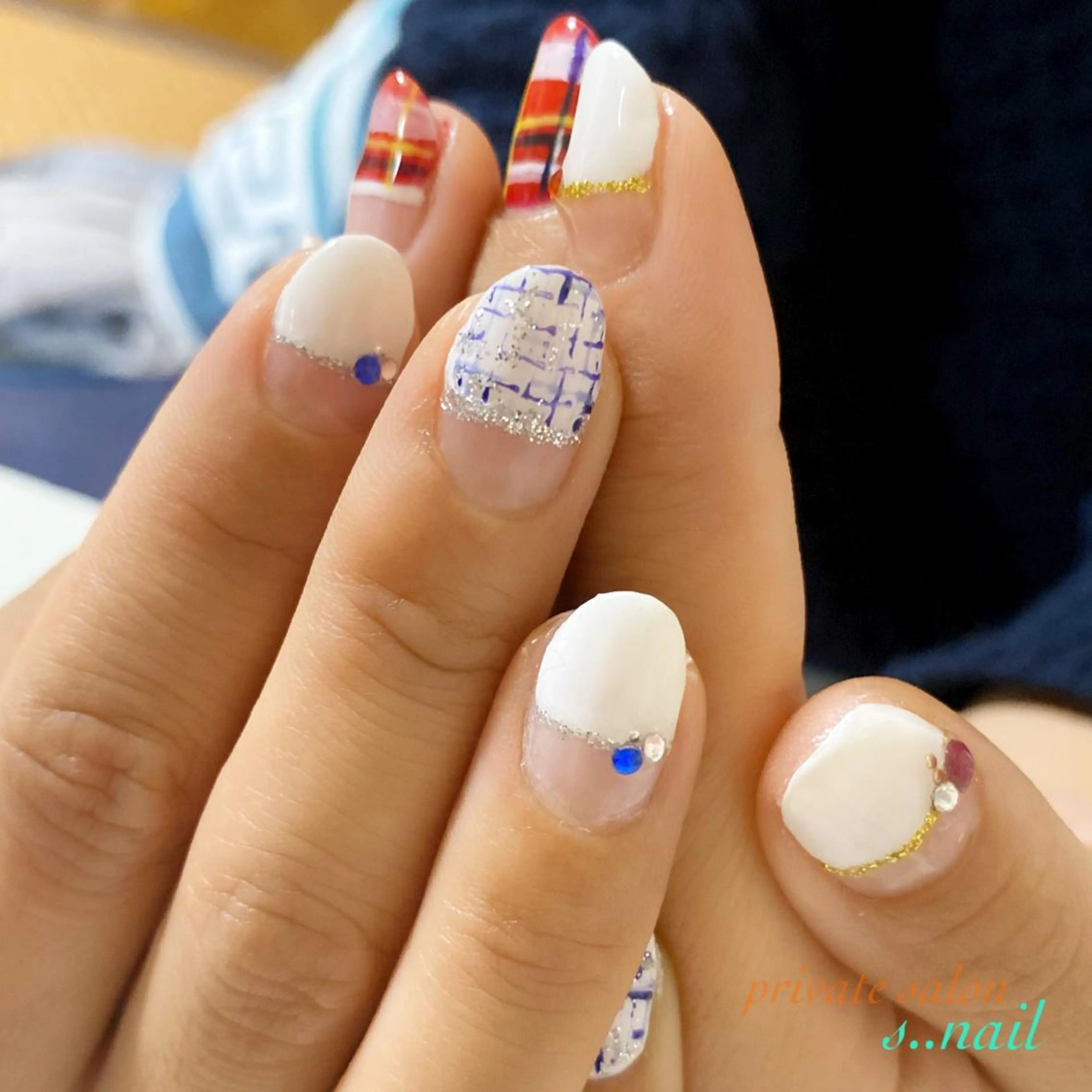 ネイル フレンチネイル ハンドネイル フットネイル s..nail / MORITAのネイルデザイン