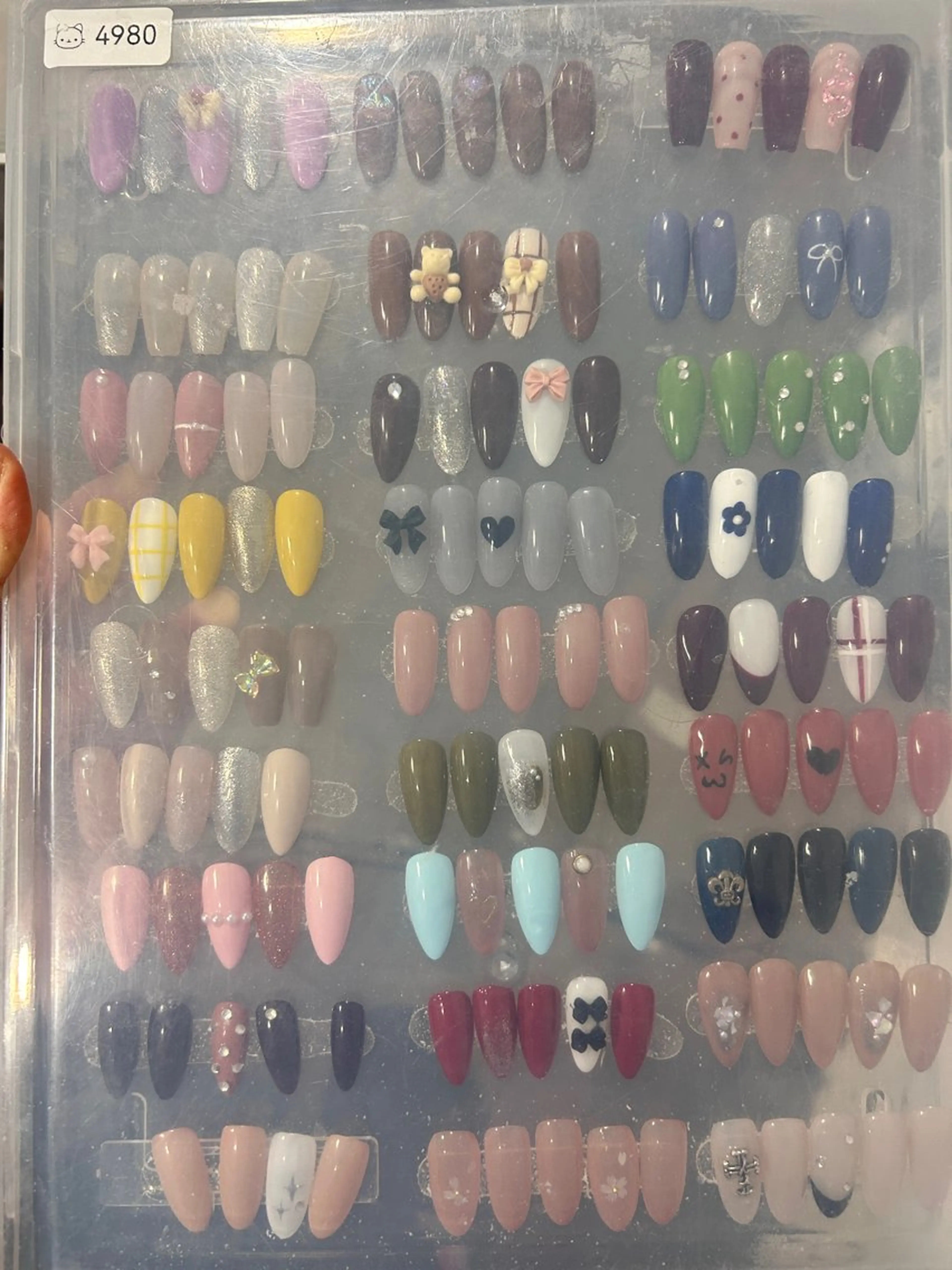 定額シンプルデザインネイル💅50種類以上デザイン選べられます💗【色変更👌】の写真