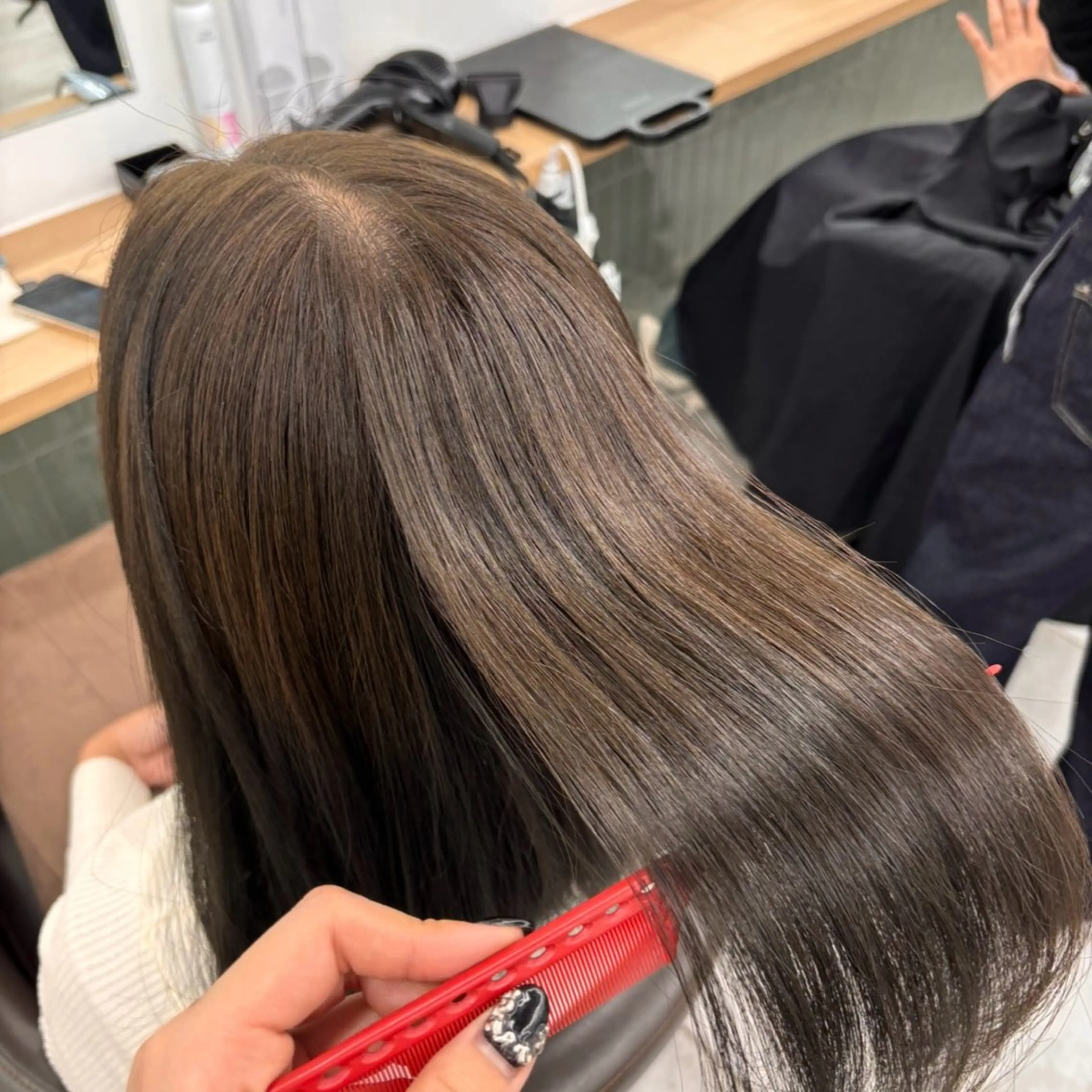 ミディアム カラー こゆき /カラーモデル様募集のヘアスタイル