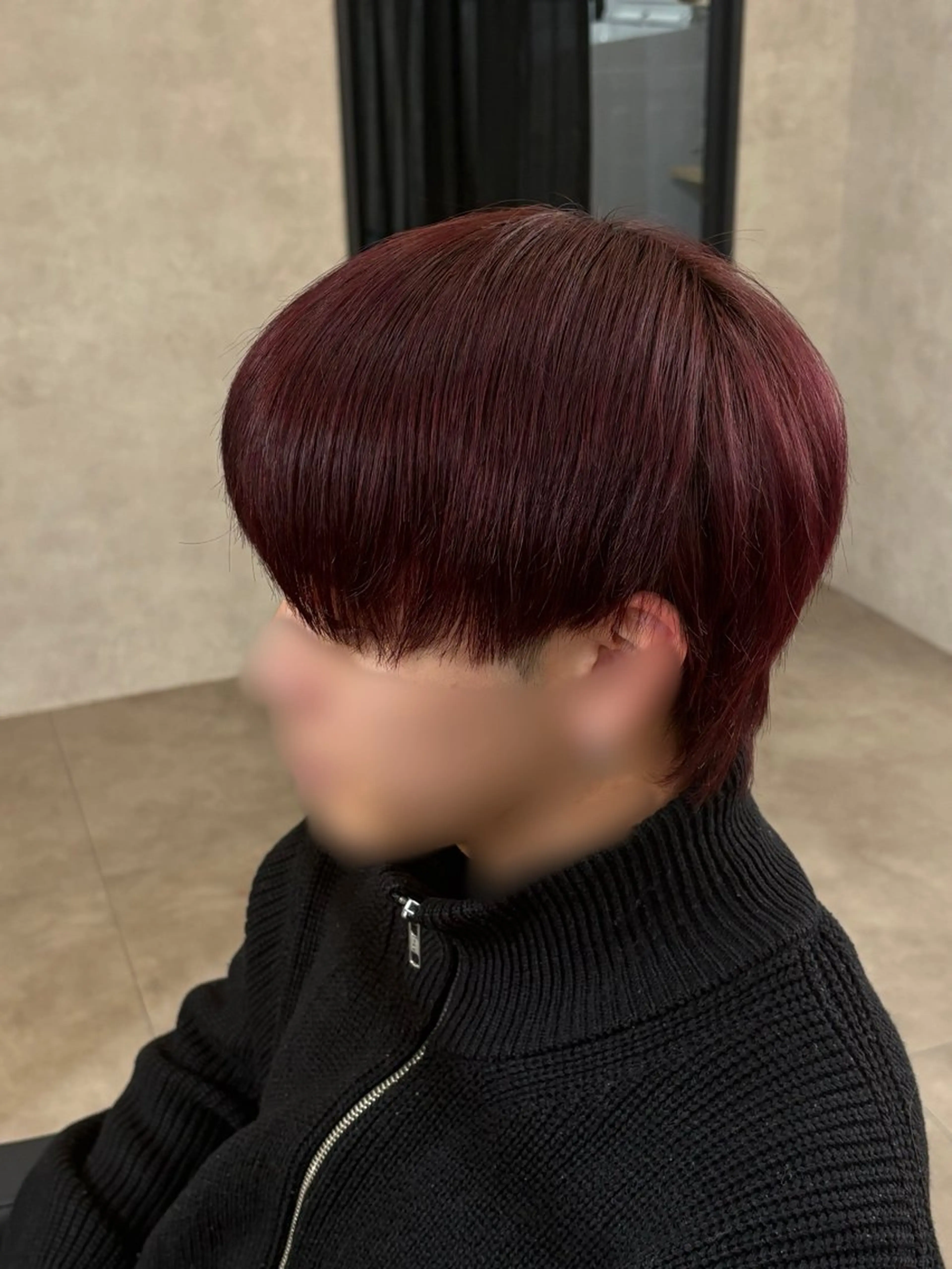 カラー メンズ ヘアカラー 高田 美羽のヘアスタイル