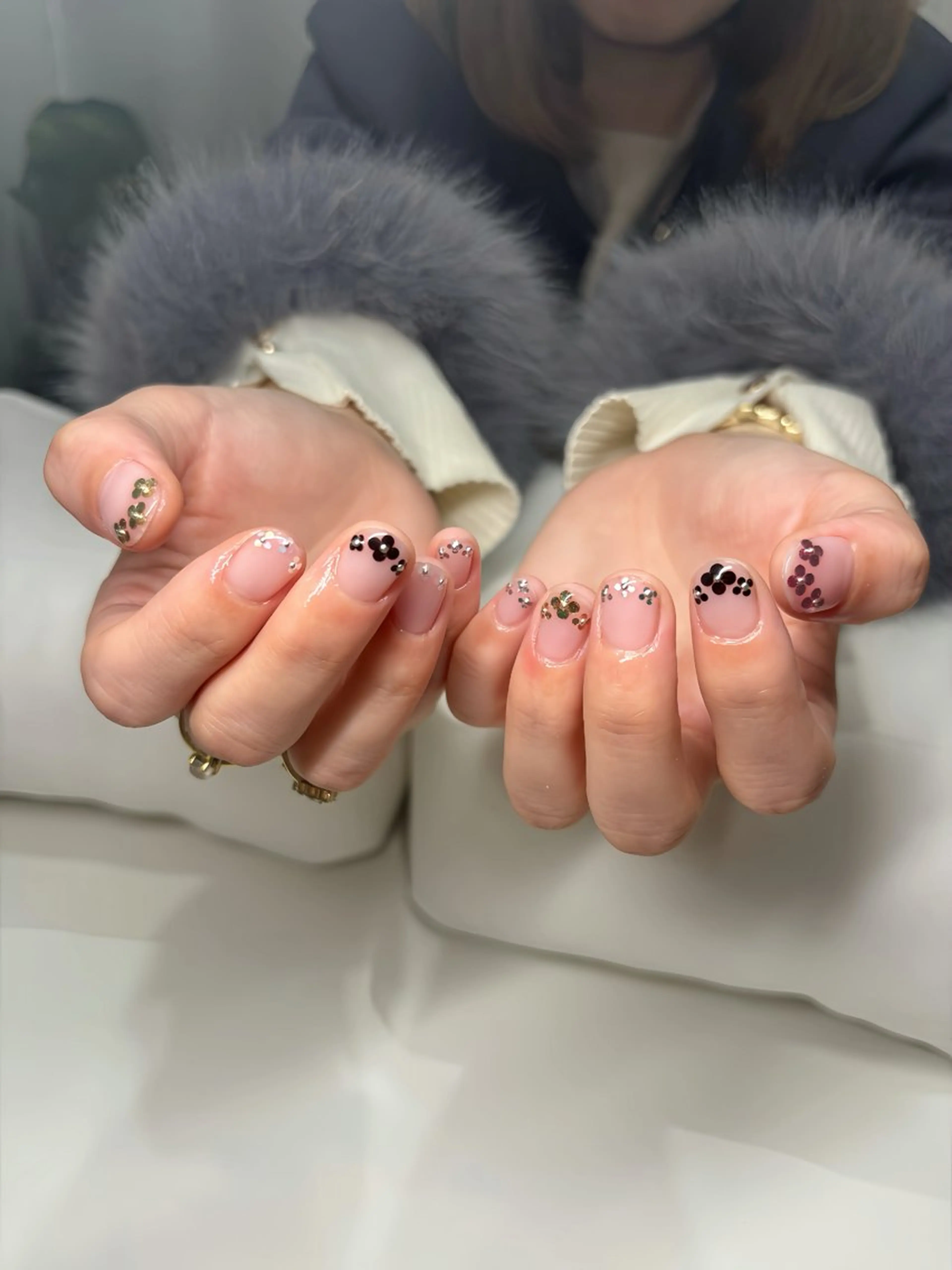 ネイル フレンチネイル GO TODAY シェアサロン Aimee店所属・ネイルサロン /しあわせたいむのネイルデザイン