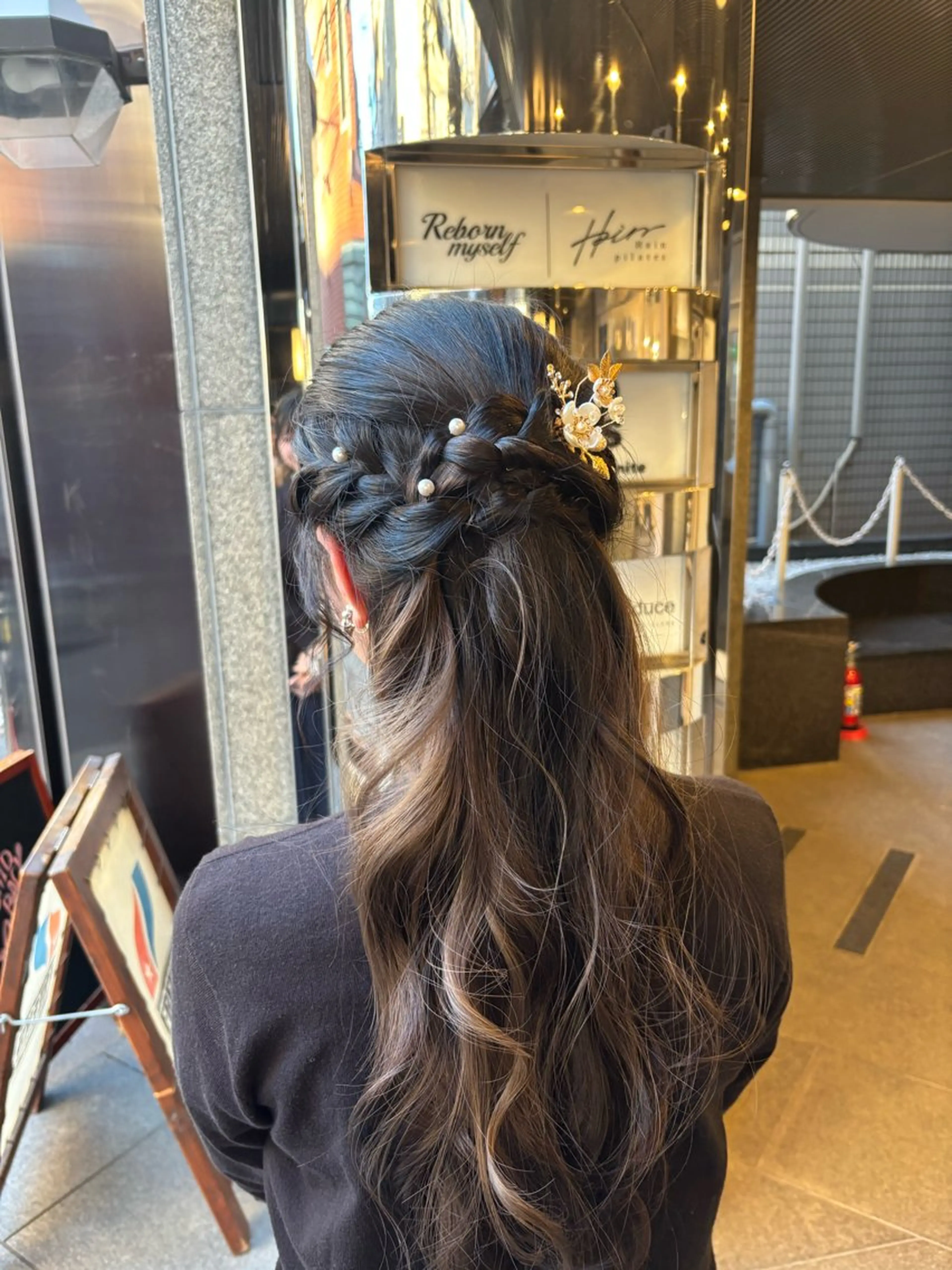 ロング ヘアセット 🌙髪質改善カラー Momoka🦋のヘアスタイル