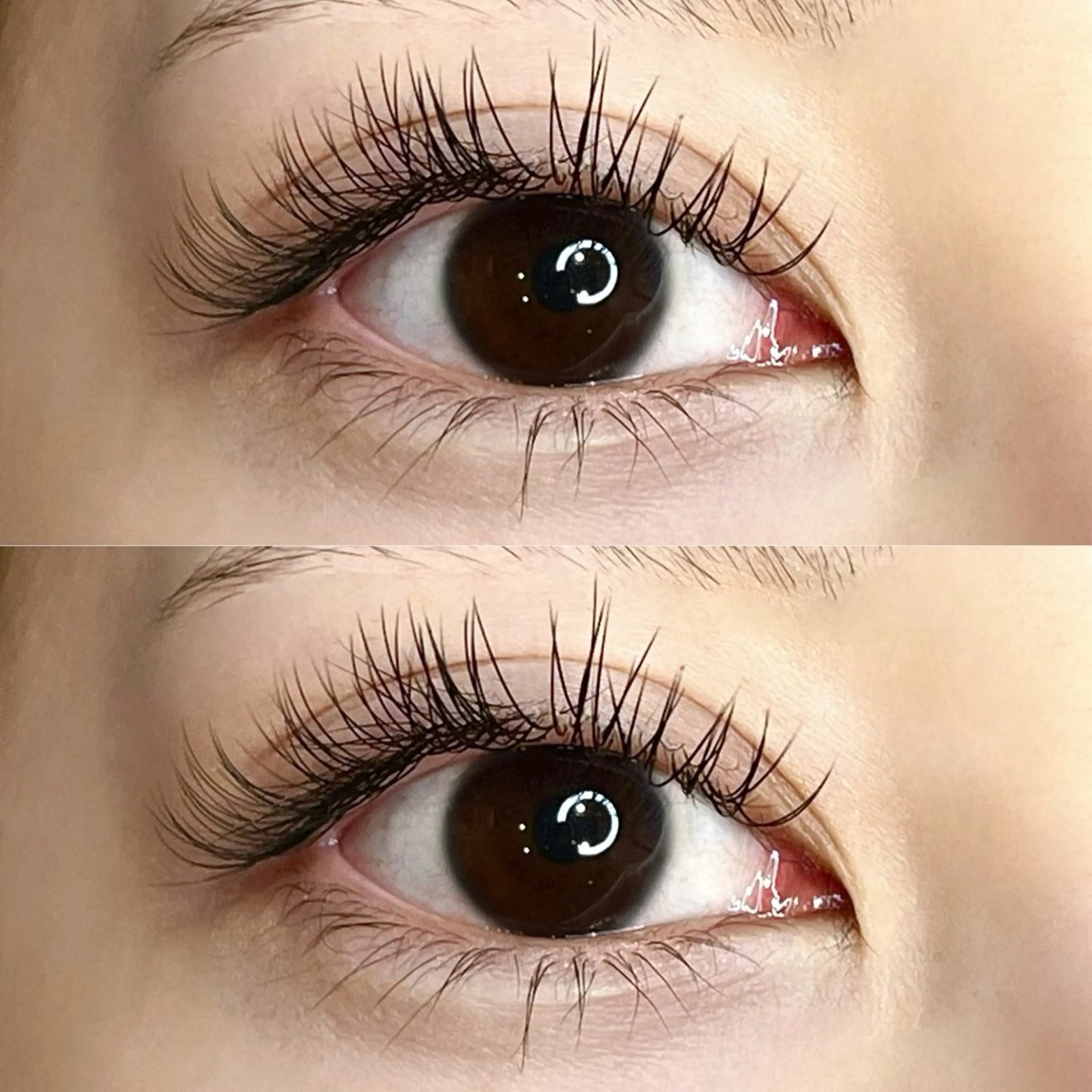 マツエク・マツパ Cカール フラットラッシュ narumi .のマツエク・マツパデザイン