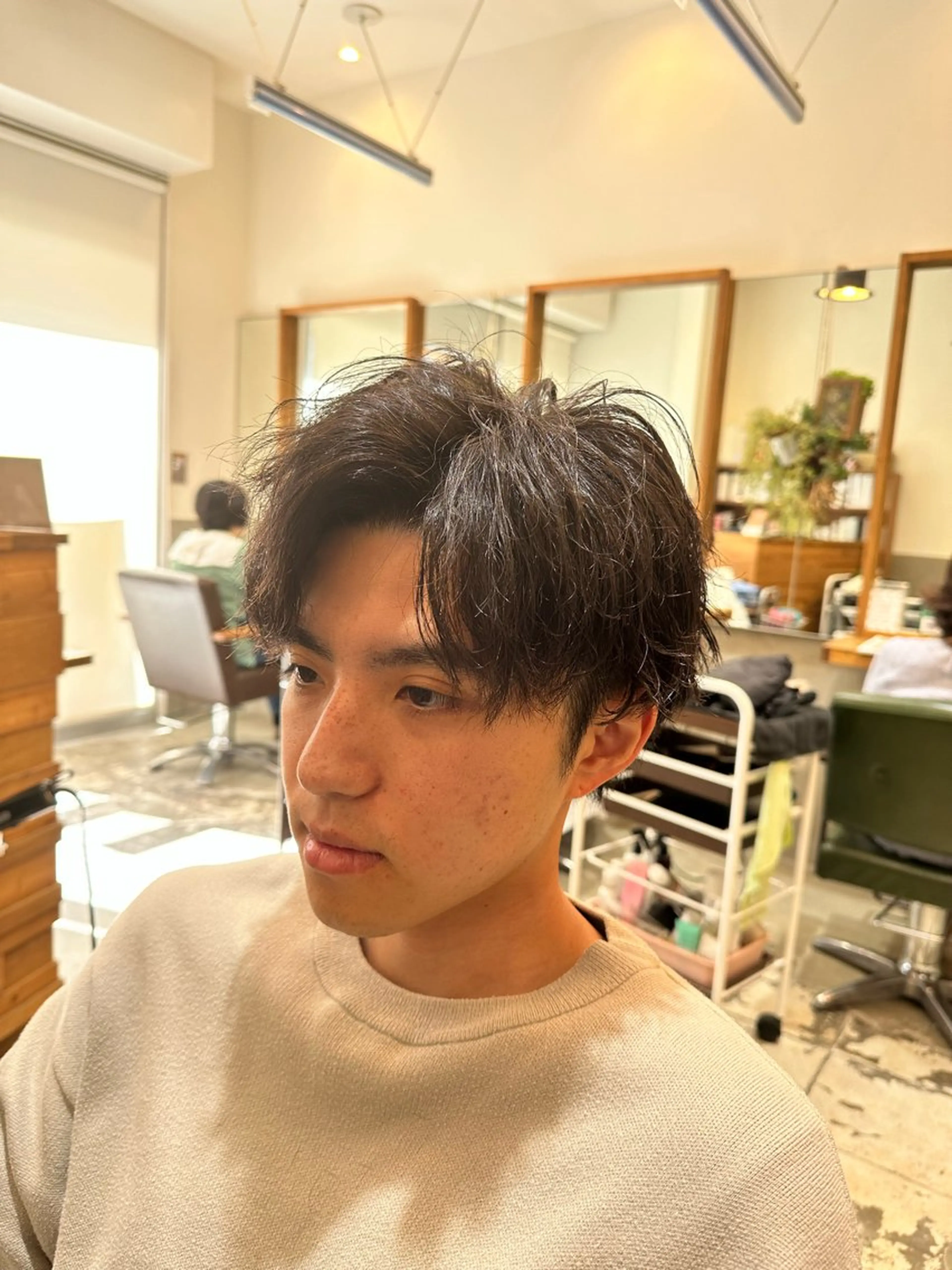 メンズ カット パーマ トリートメント ✨メンズ特化✨ 渡邊  一平のヘアスタイル