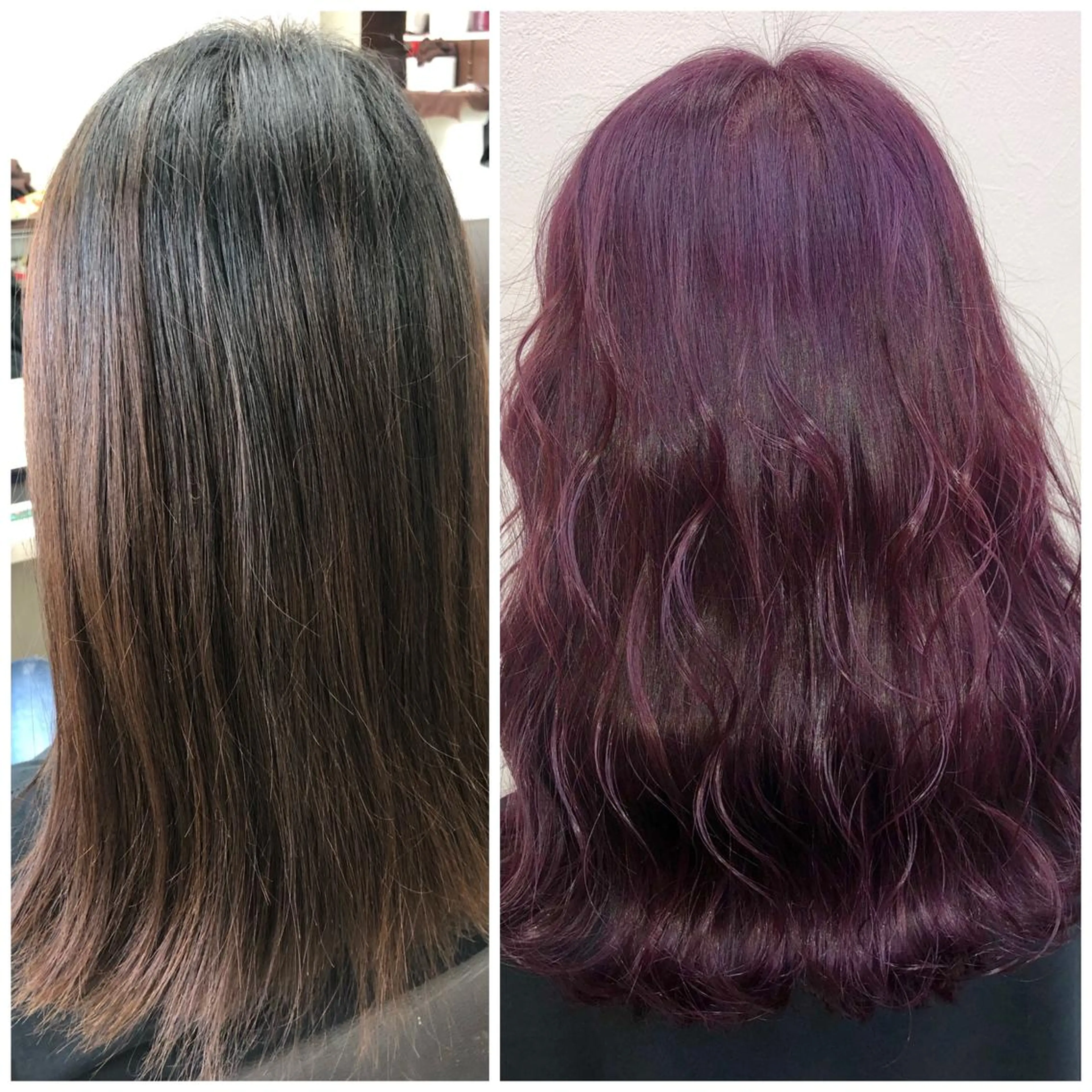 セミロング カラー MAKO ❤️🔥NEXTのヘアスタイル