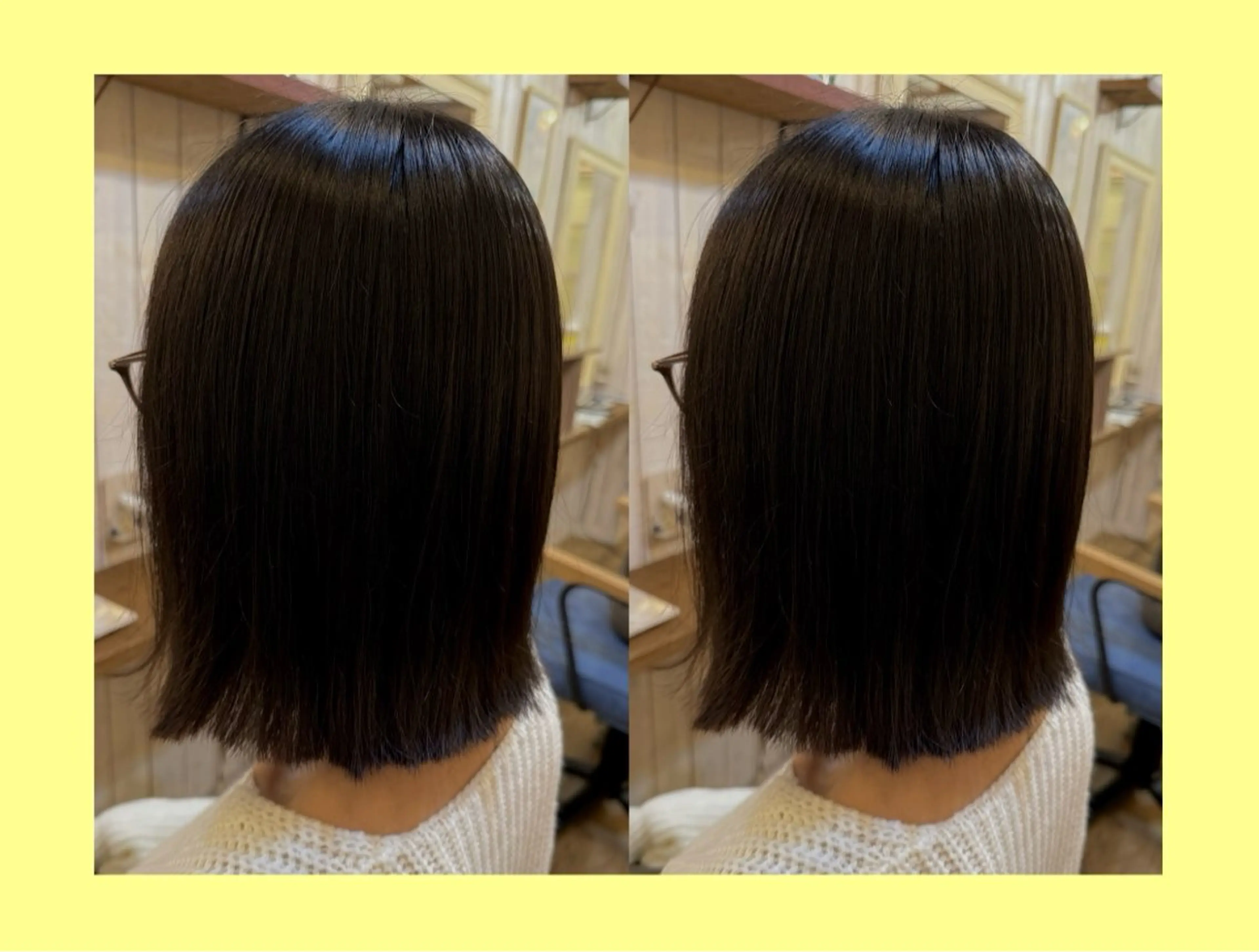 ミディアム カラー カット ヘアカラー トリートメント ヘッドスパ 髪質改善/ハイトーン /茅ヶ崎/YUKAのヘアスタイル