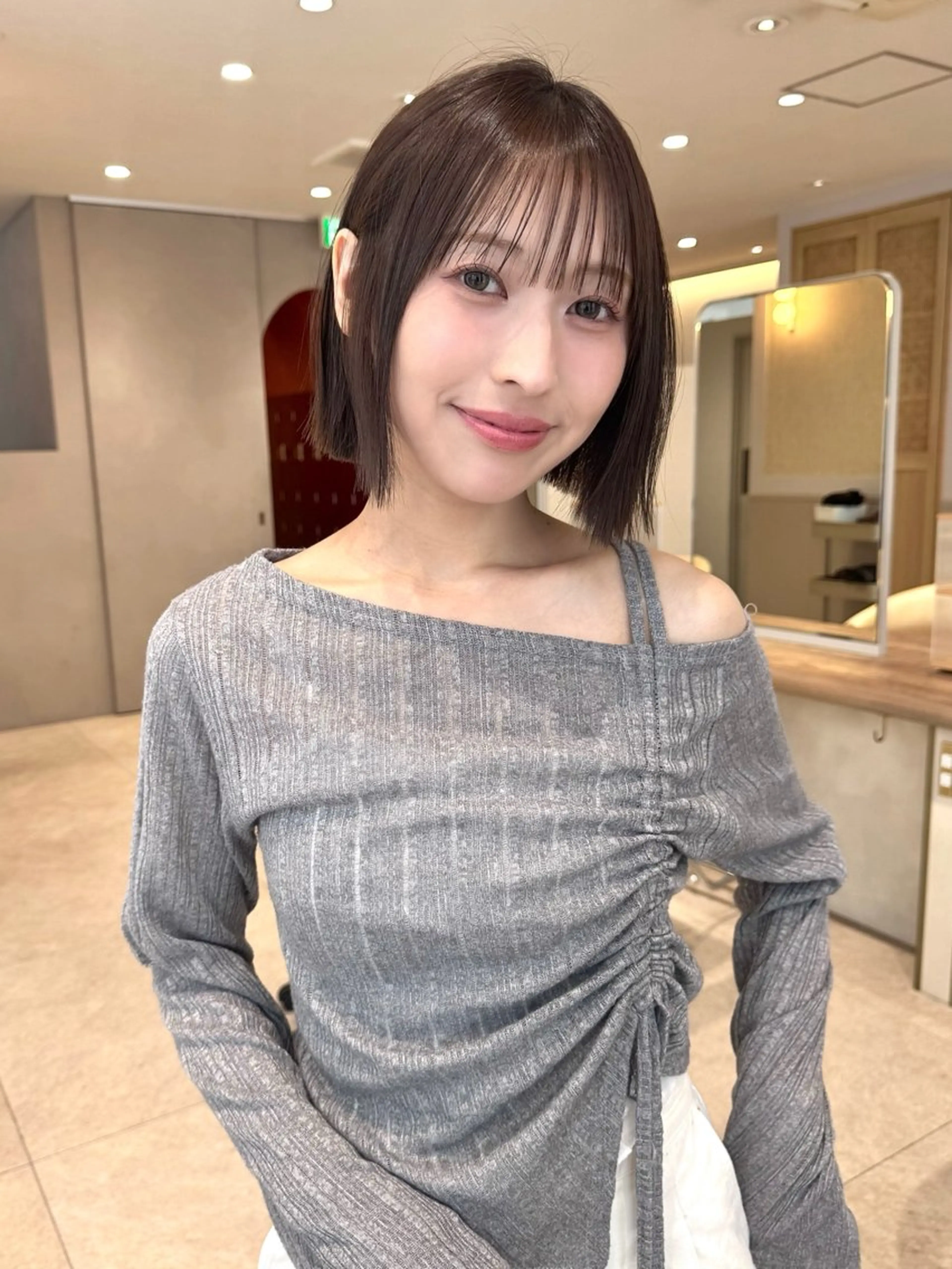 ショート カット ヘアカラー トリートメント ボブ美容師💛 AYUMIのヘアスタイル