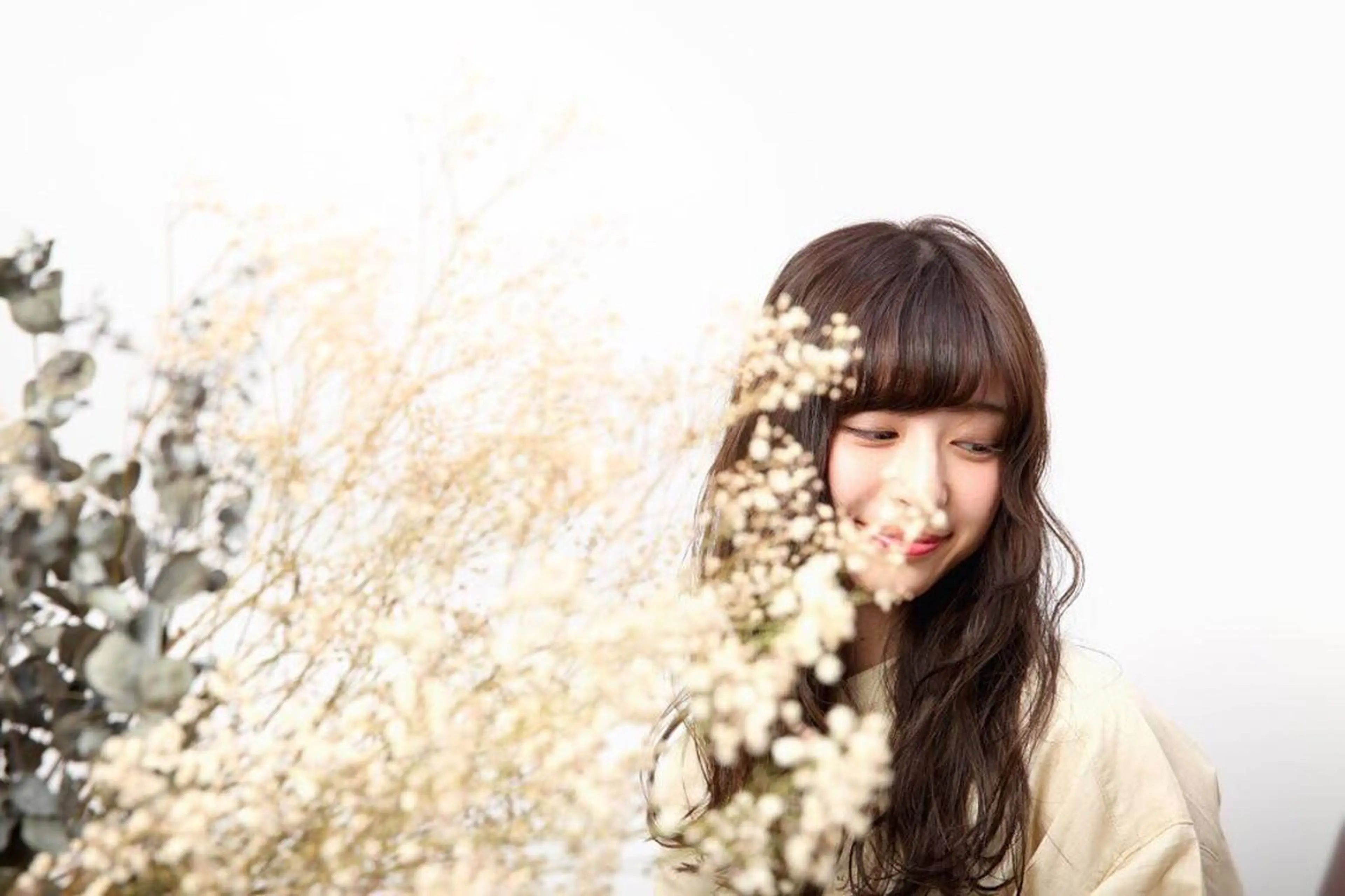 ロング 暖色カラー🍊 ボブ🌿顔周りcutのヘアスタイル