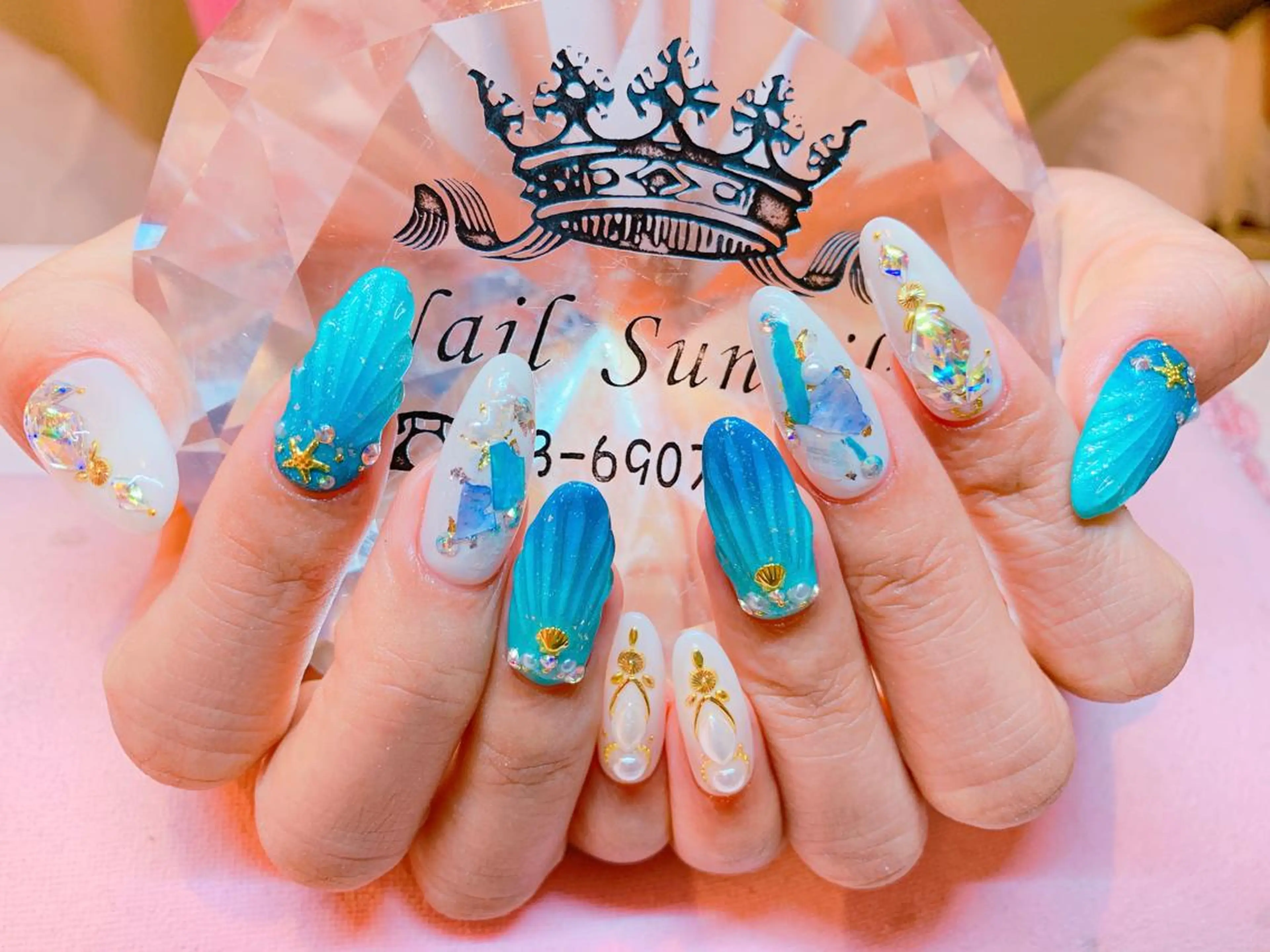 ネイル 長さだし専門店 M2　rikaのネイルデザイン