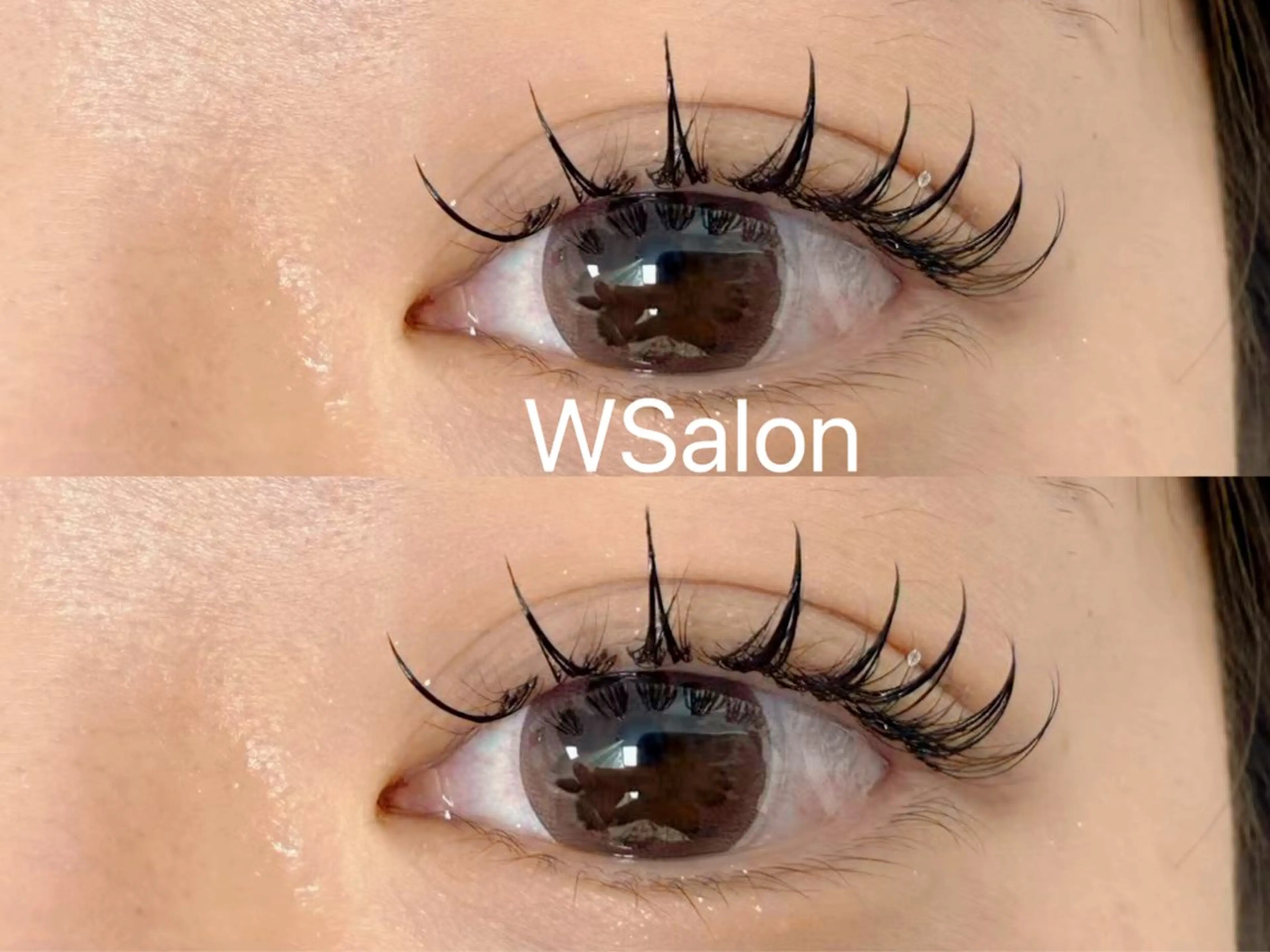 マツエク・マツパ フラットラッシュ W Salon アイラッシュのマツエク・マツパデザイン