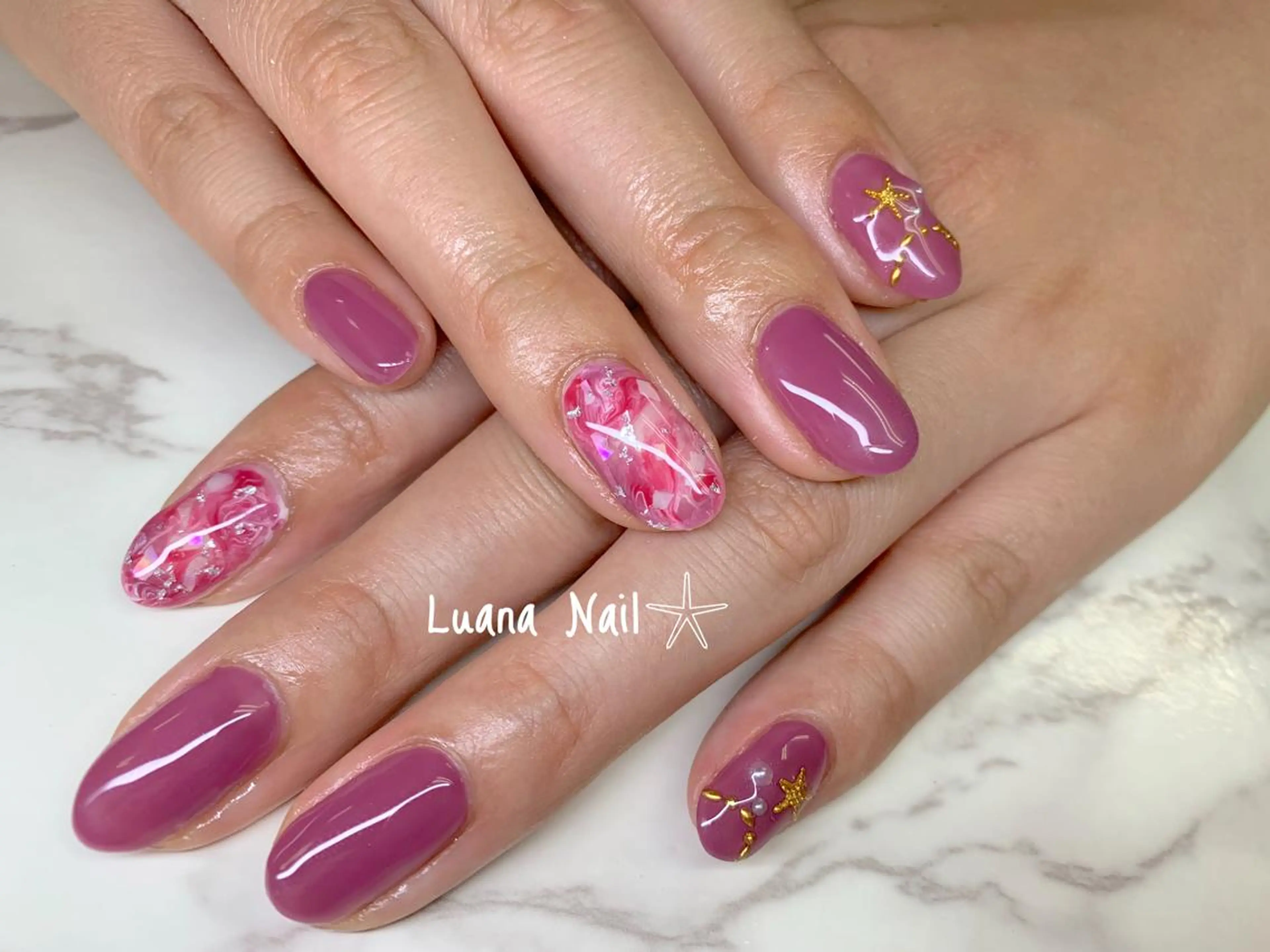 ネイル ハンドネイル BeauJu by Luana Nail所属・BeauJu by Luana Nailのネイルデザイン