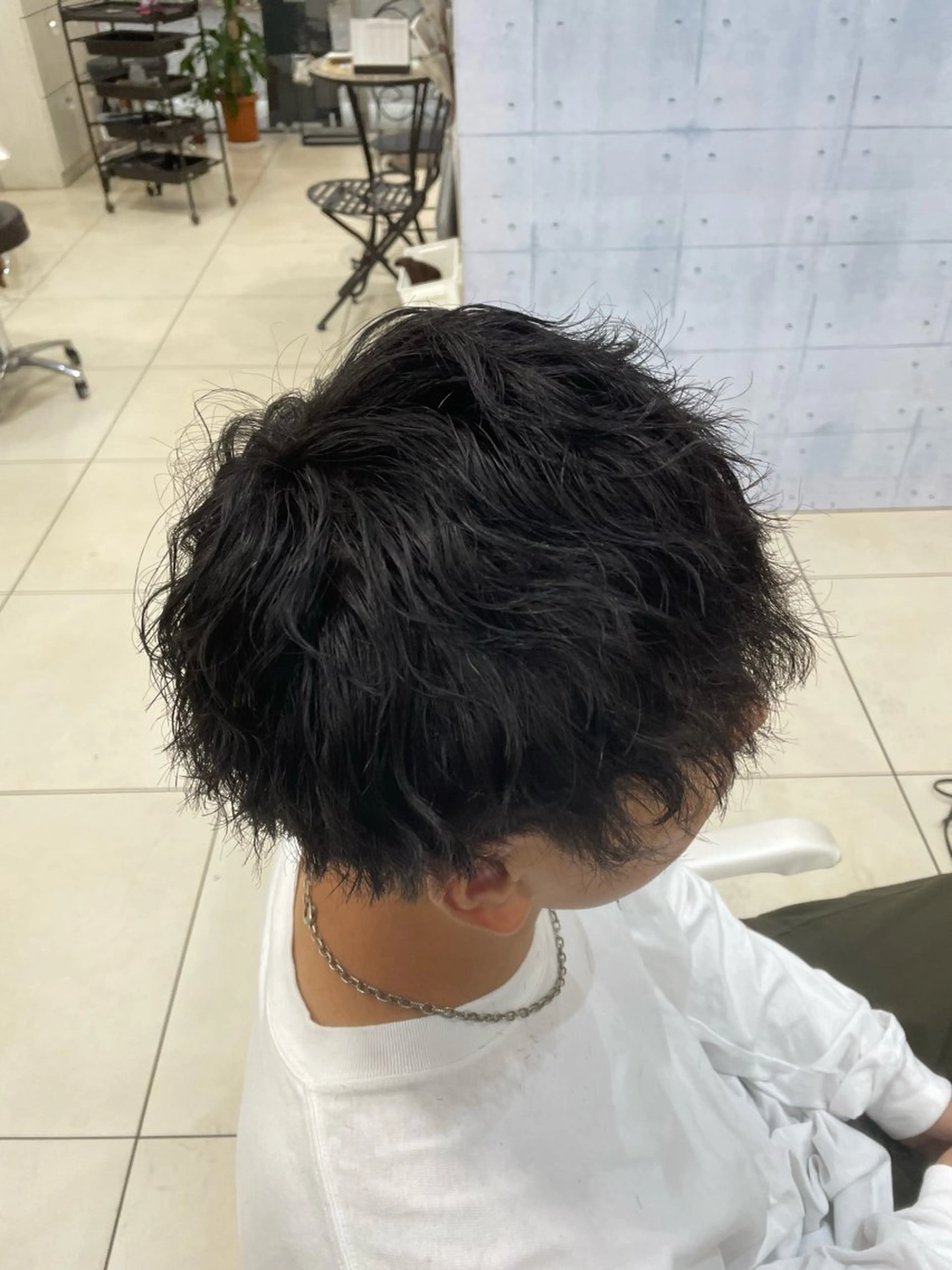 【💫初めてパーマをかける方にオススメ💫】メンズカット➕無造作パーマの写真