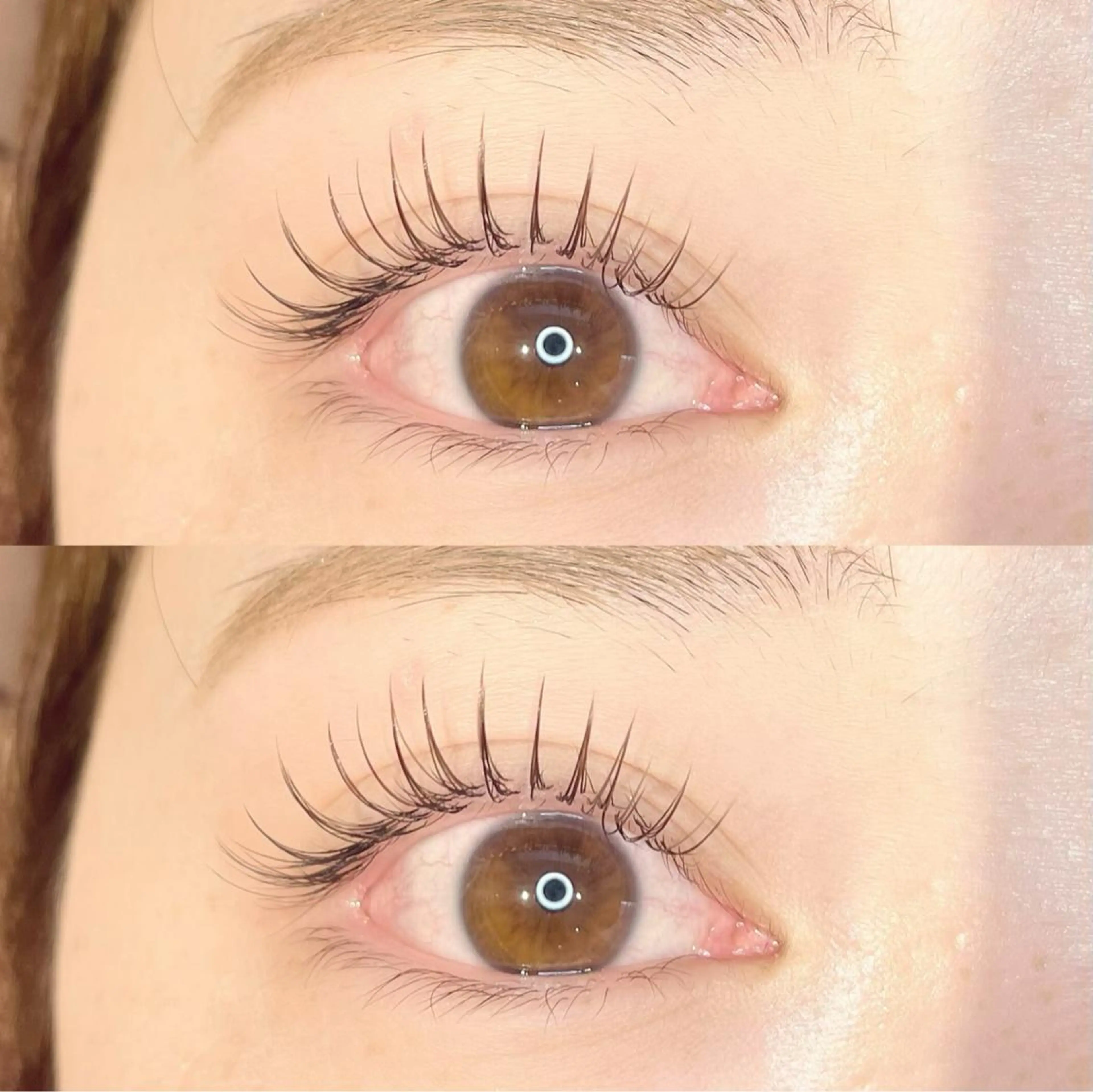 マツエク・マツパ フラットラッシュ 堀内 優衣💗パリジェンヌのマツエク・マツパデザイン