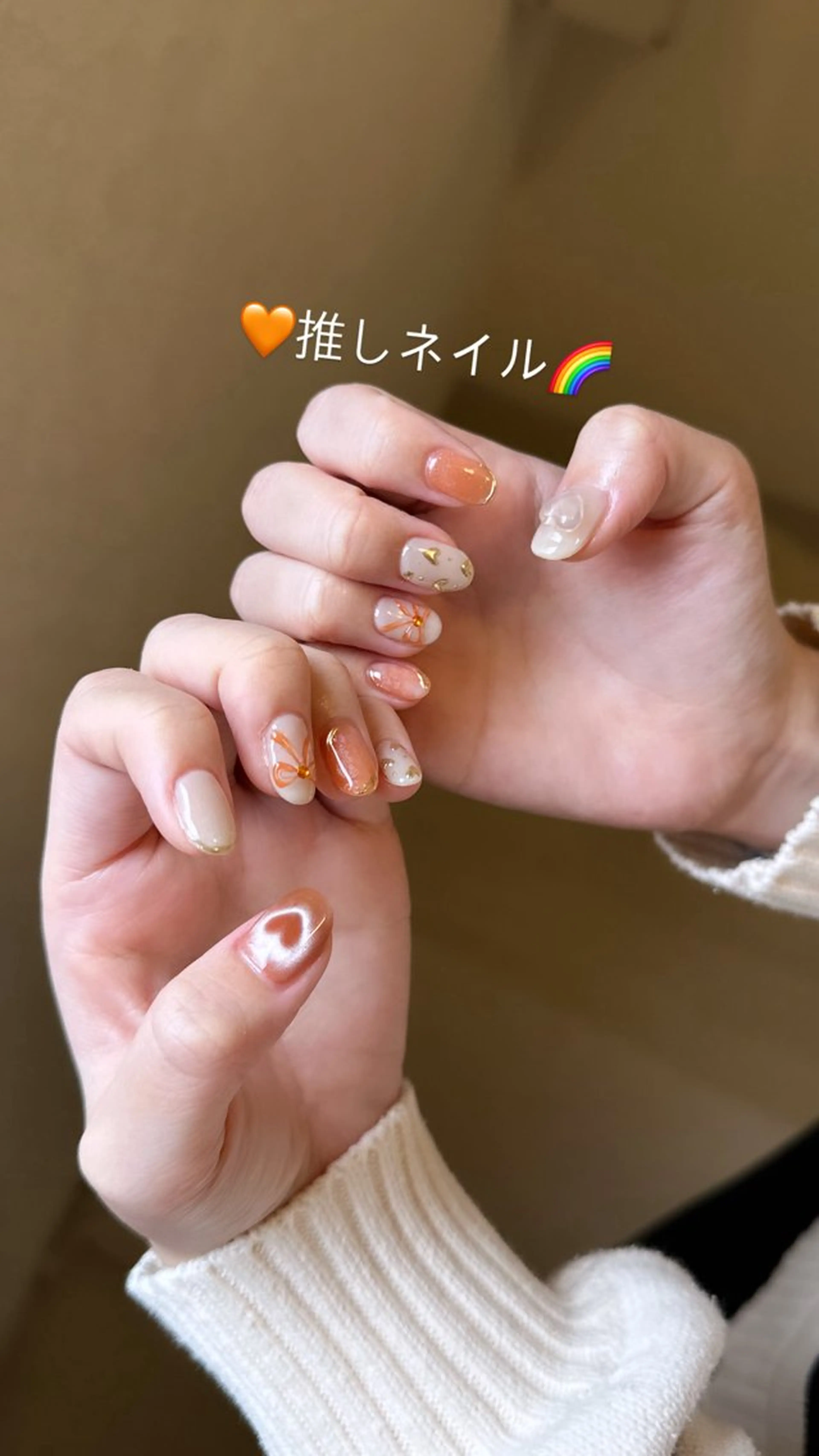 メンズ ネイル ハンドネイル ハンドケア Non Nonのネイルデザイン