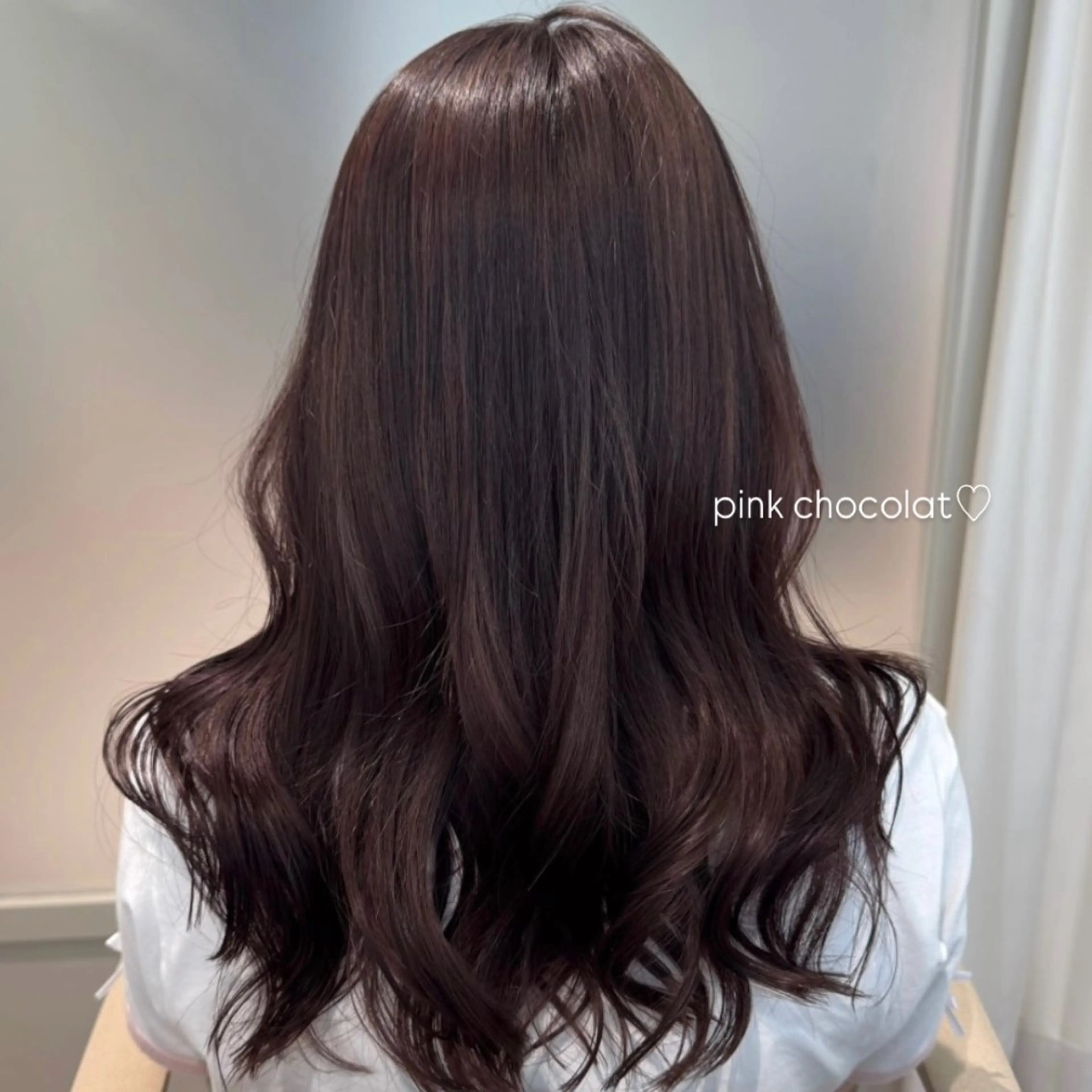 セミロング ヘアカラー 透明感🍨レイヤー ヘアセット/miyuのヘアスタイル