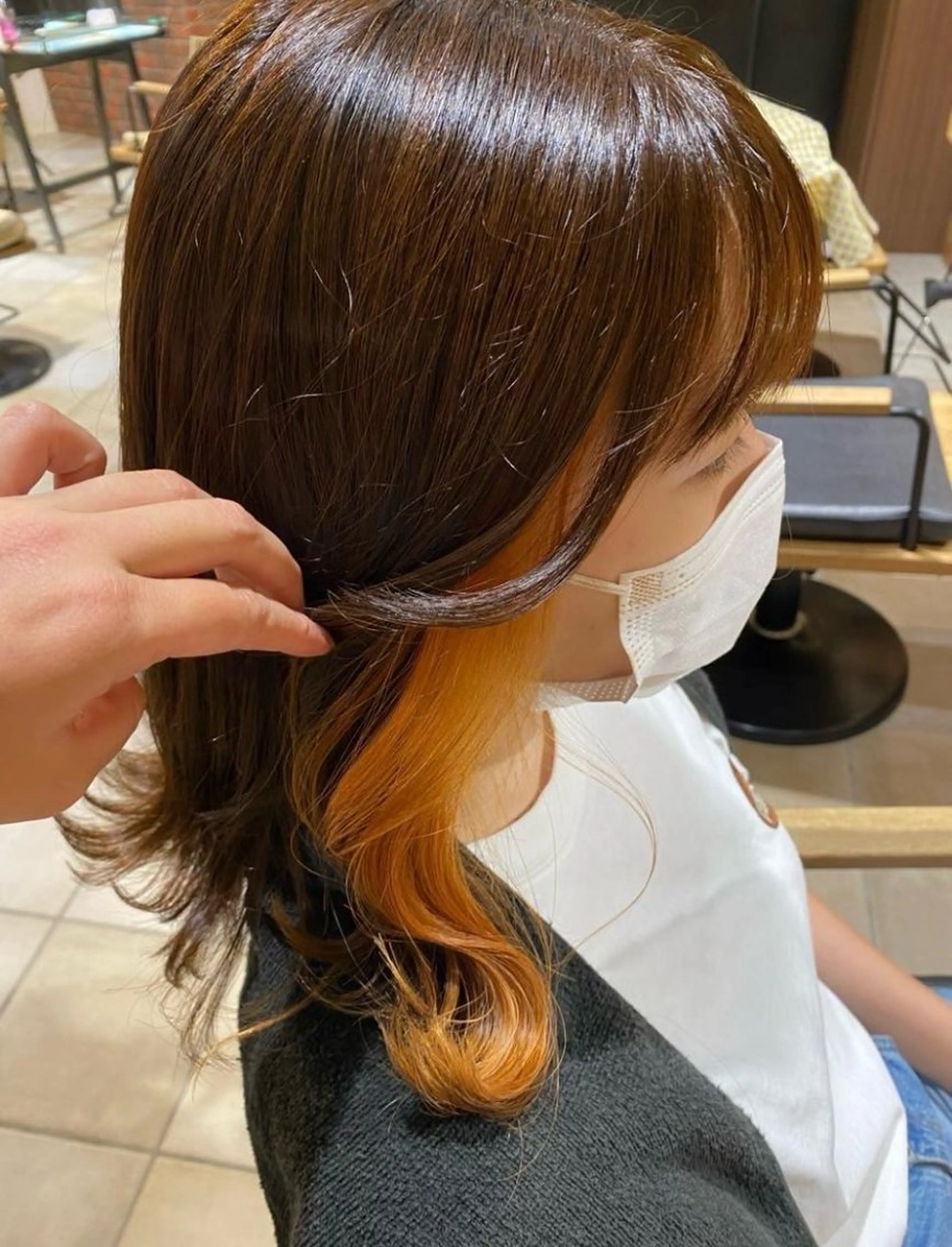 カラー 🩷 moeka 🩷のヘアスタイル