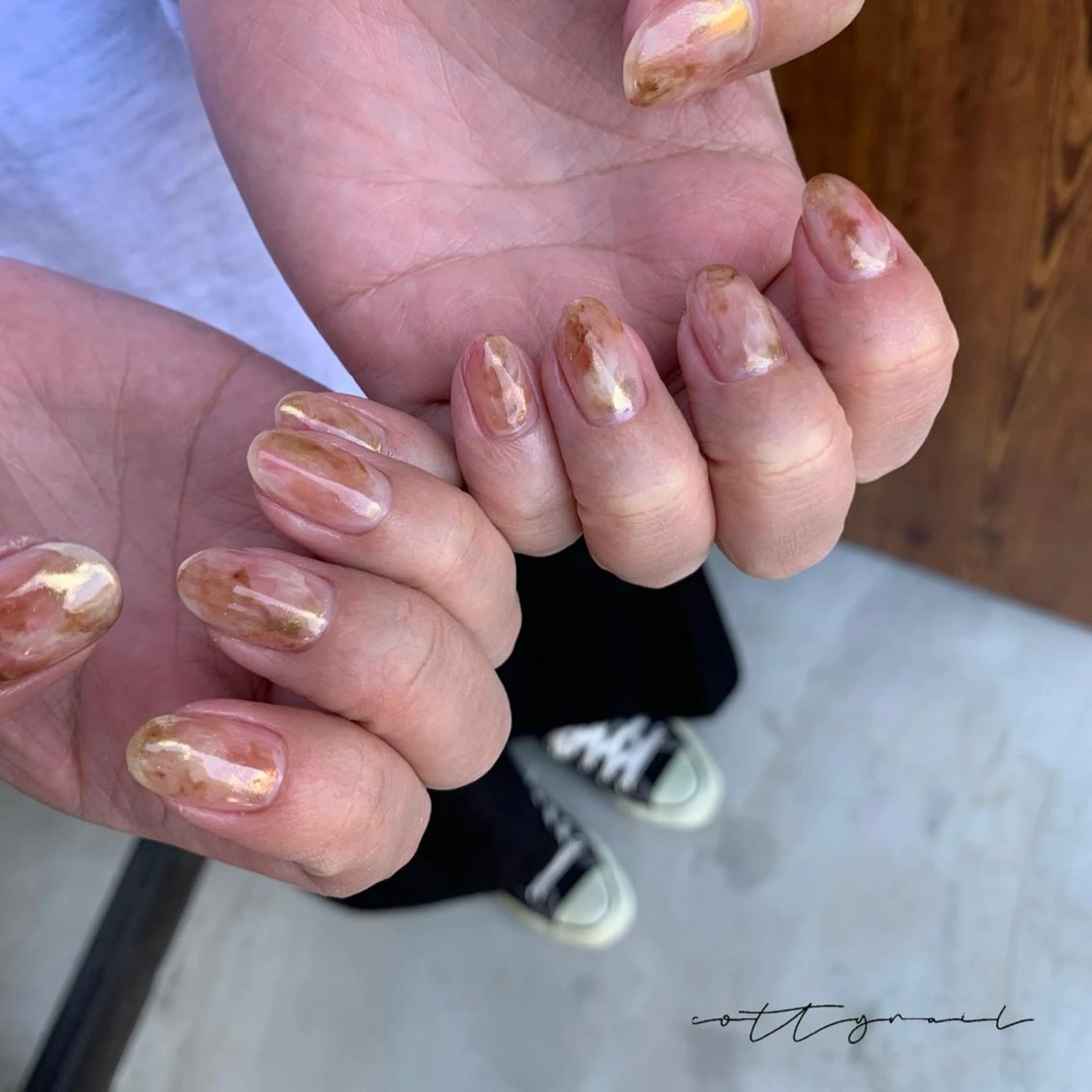 ネイル アートネイル ジェルネイル ニュアンスネイル cottynail -miki-のその他イメージ