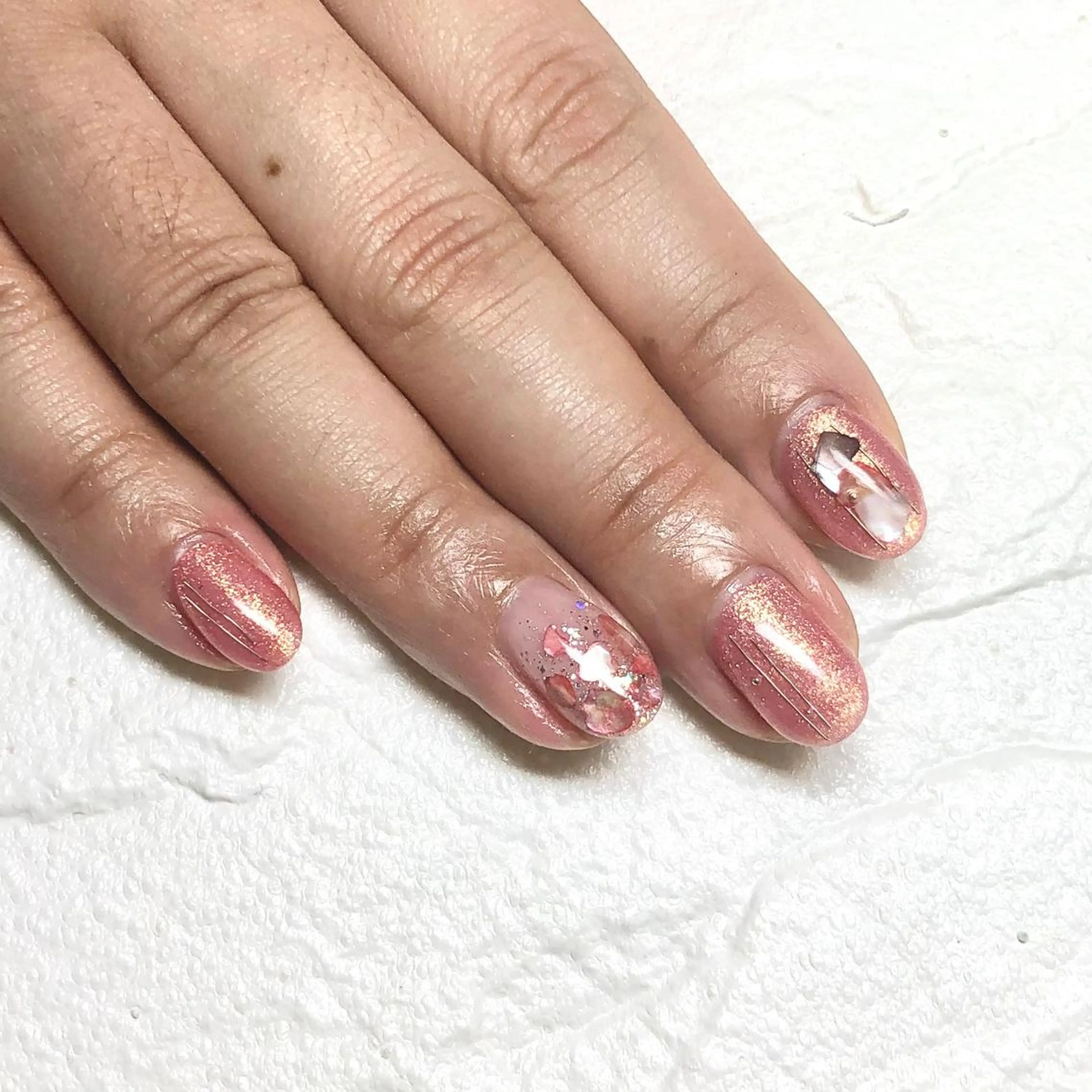 ネイル アートネイル ニュアンスネイル m美.所属・m美.ーエムミー 【nail&eye】のネイルデザイン