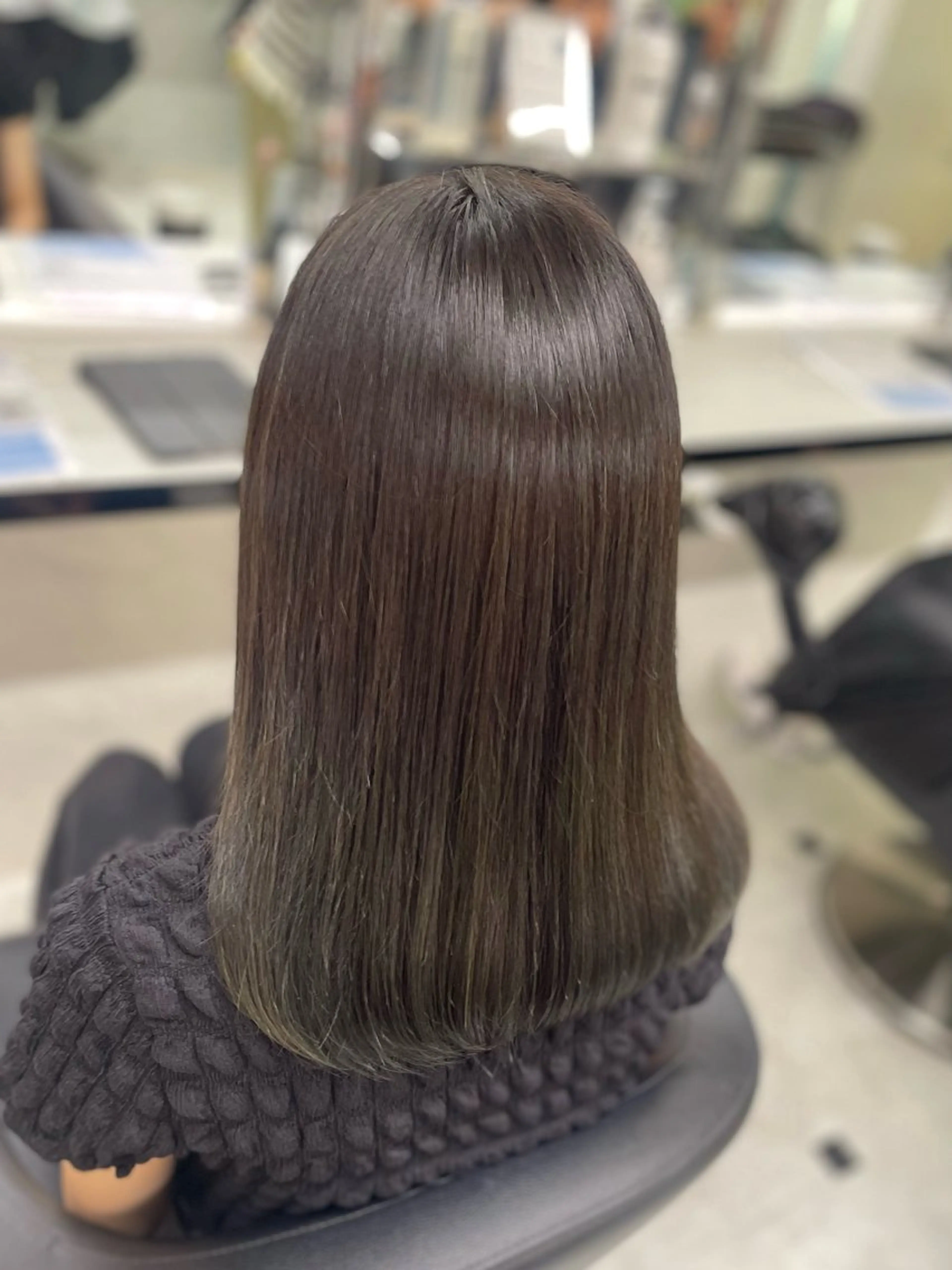 ミディアム トリートメント うる艶トレンドヘア 🕊️上野BABYのヘアスタイル