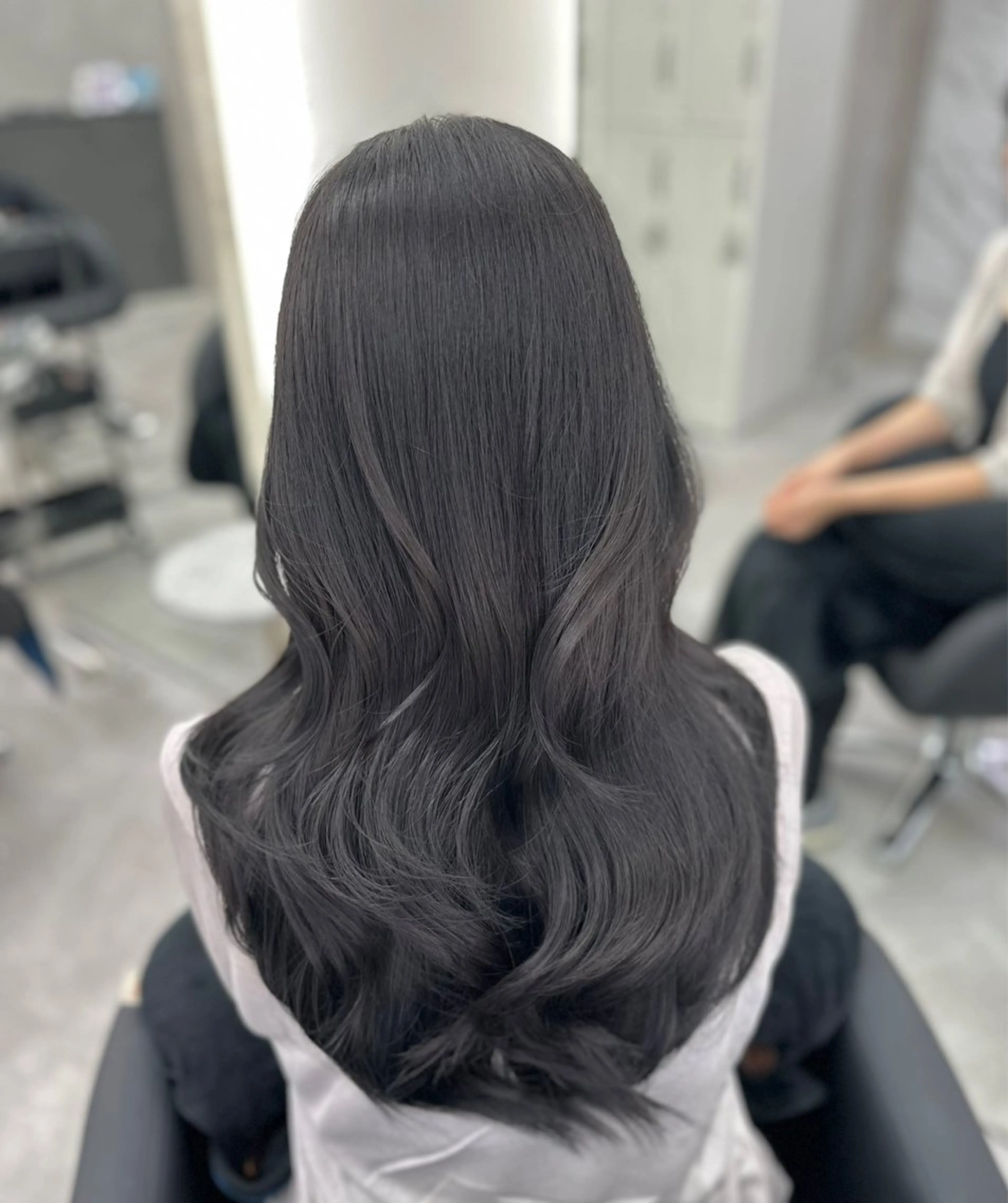 ロング カット ヘアカラー 堀江/透明感 ベージュ/白川幸太のヘアスタイル