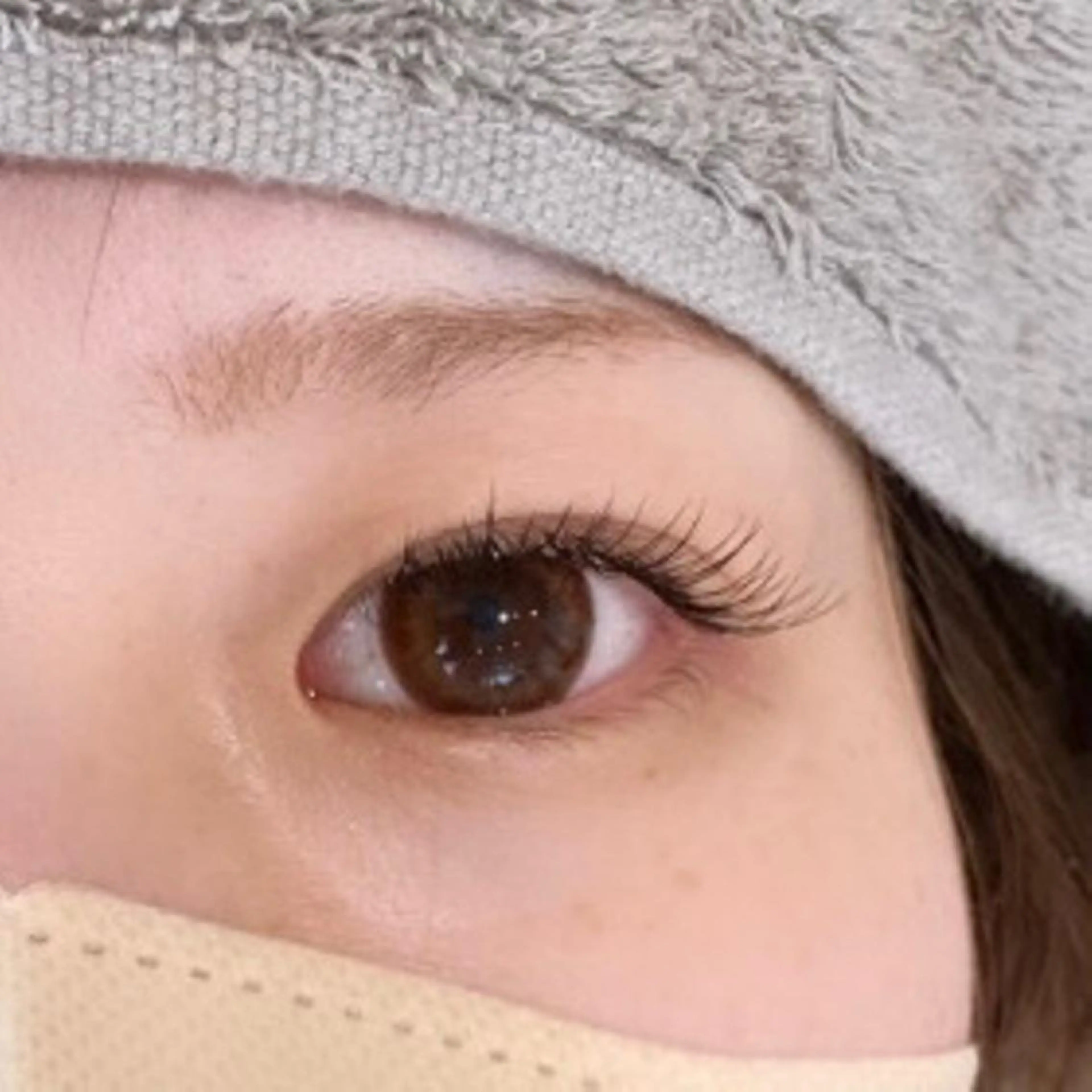 マツエク・マツパ フラットラッシュ マツエク 【Amber】 Kurumiのマツエク・マツパデザイン