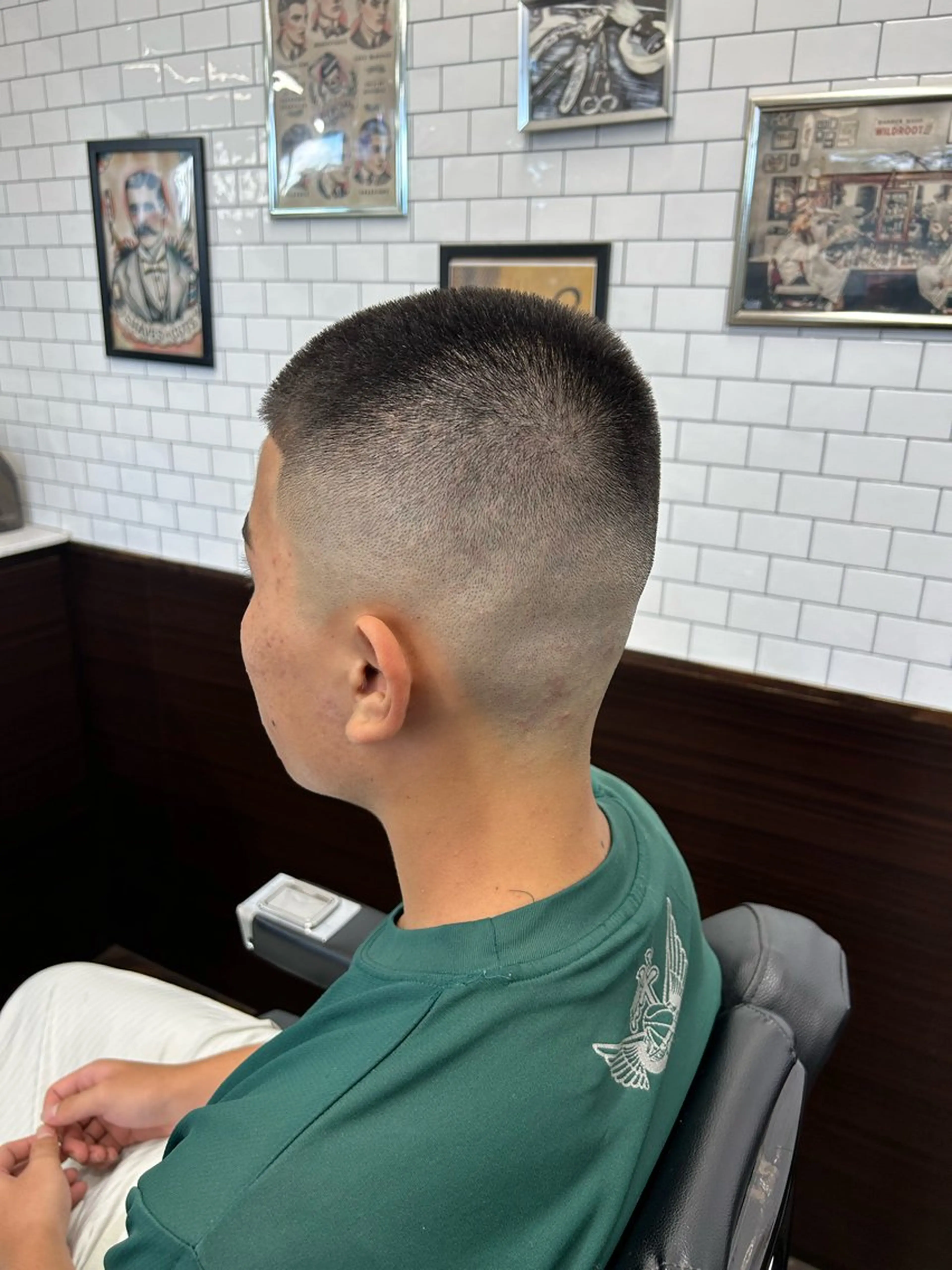 ショート メンズ B.B.Cams西原店所属・無料モデル募集中‼️ 安座間💈のヘアスタイル